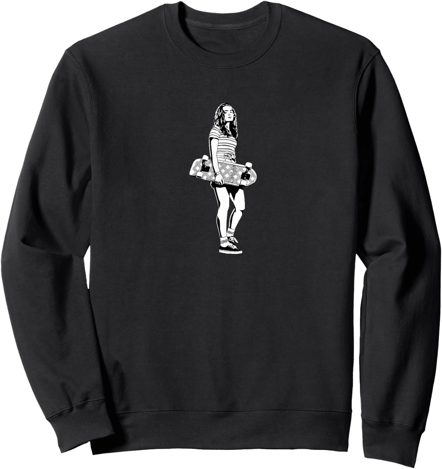 Stranger Things Max Sweatshirt - Sweatshirt | Black