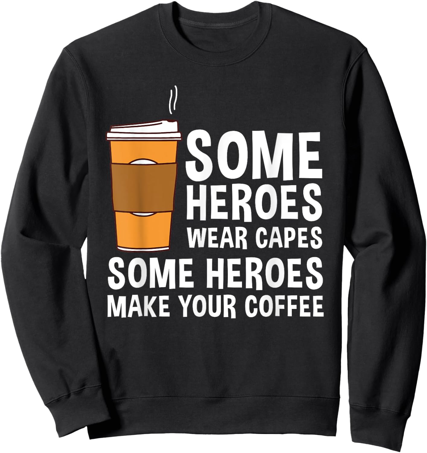 Cool Barista Women Espresso Latte Art Coffee Beans Sweatshirt - Sweatshirt | Black