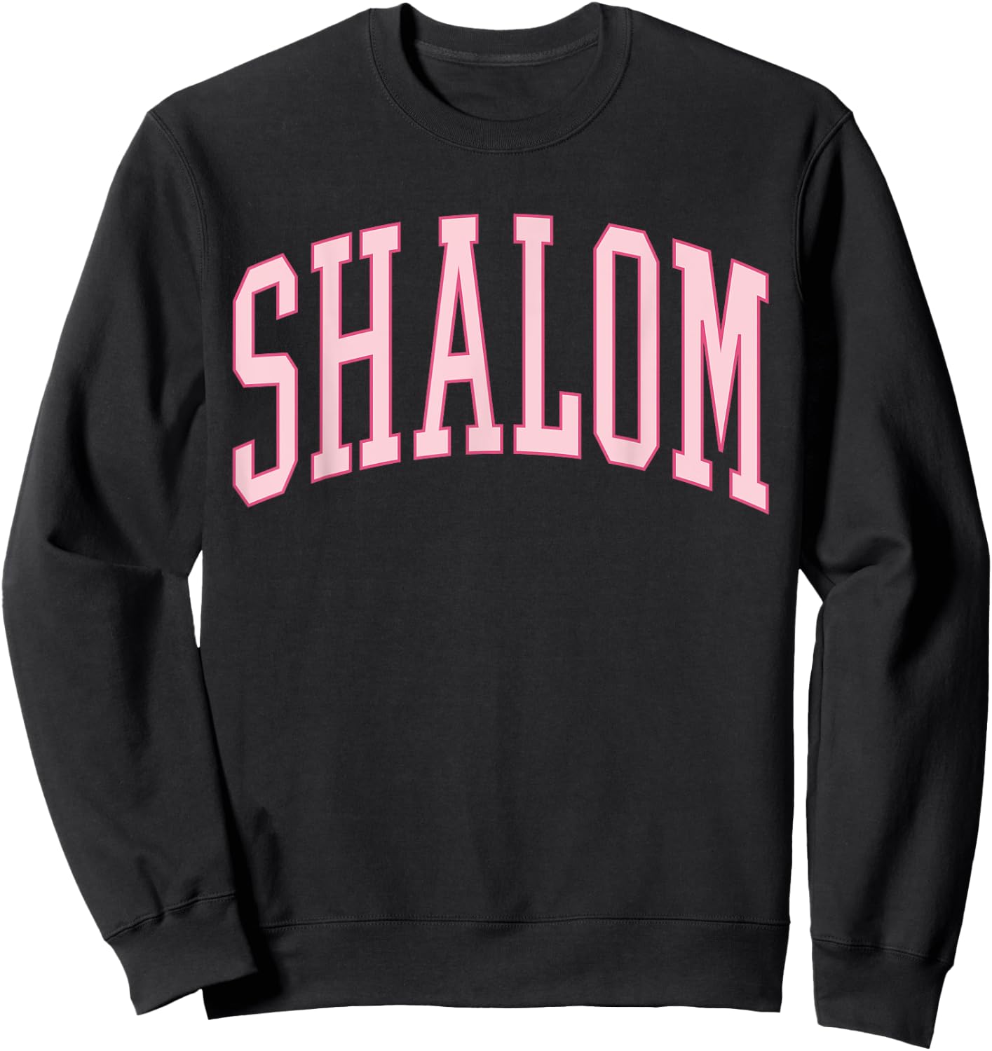 Shalom Yahweh Jehovah Christian Teen Girls Preppy Aesthetic Sweatshirt - Sweatshirt | Black