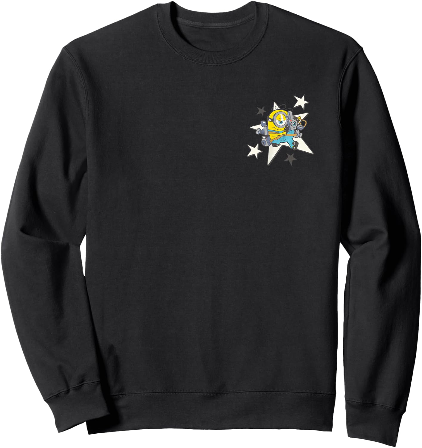 Minions & Monsters James Show Me that Smile Front & Back Sweatshirt - Sweatshirt | Black