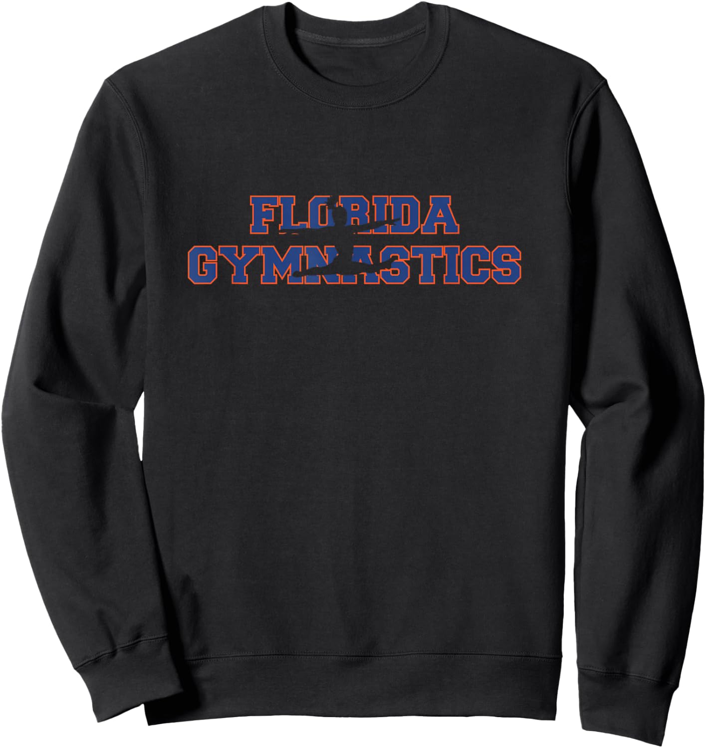 Florida Floor Gymnastics Girl Tumbling Gymnast Aerobic Dance Sweatshirt - Sweatshirt | Black
