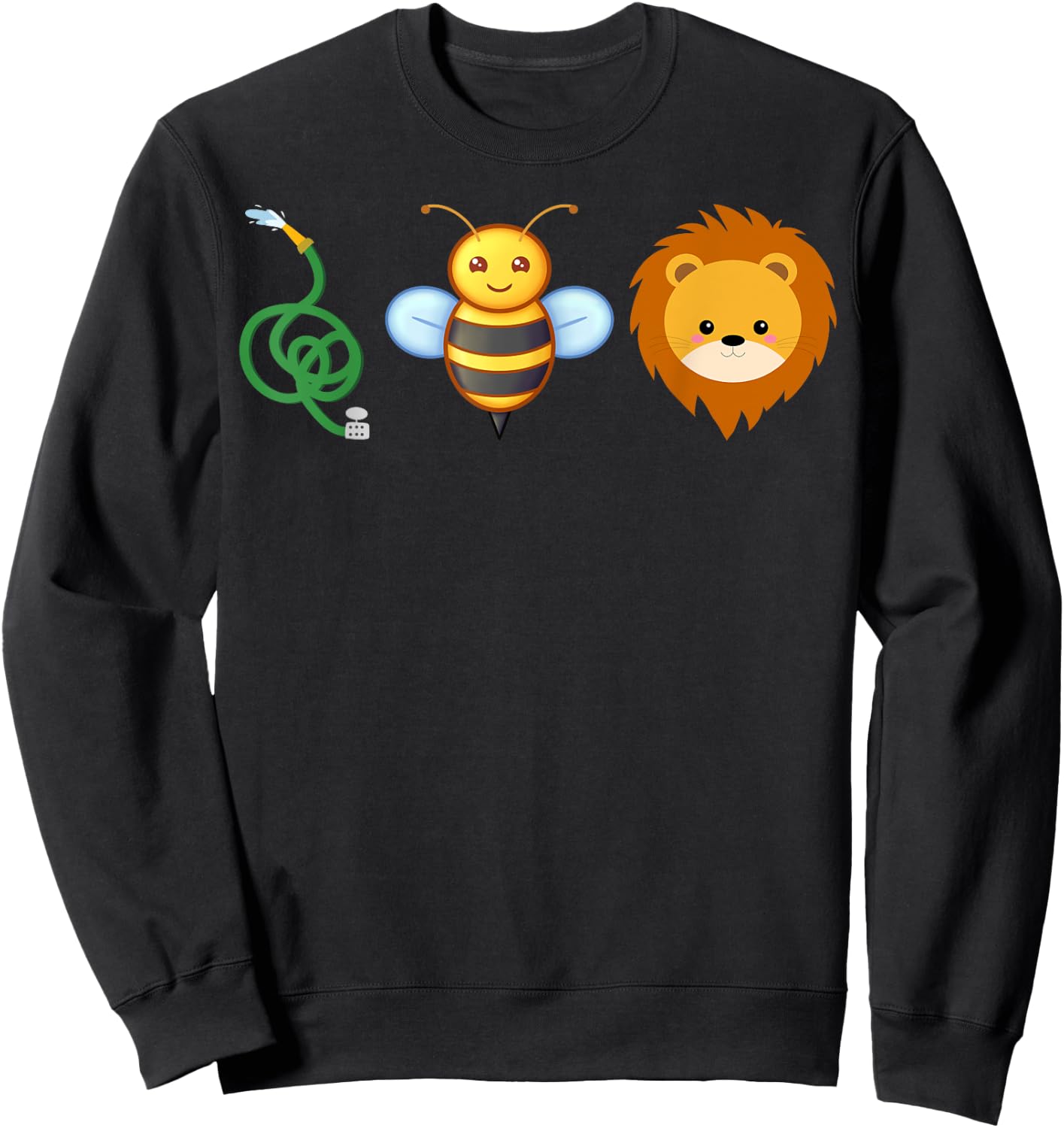 Hose Bee Lion Sweatshirt - Sweatshirt | Black