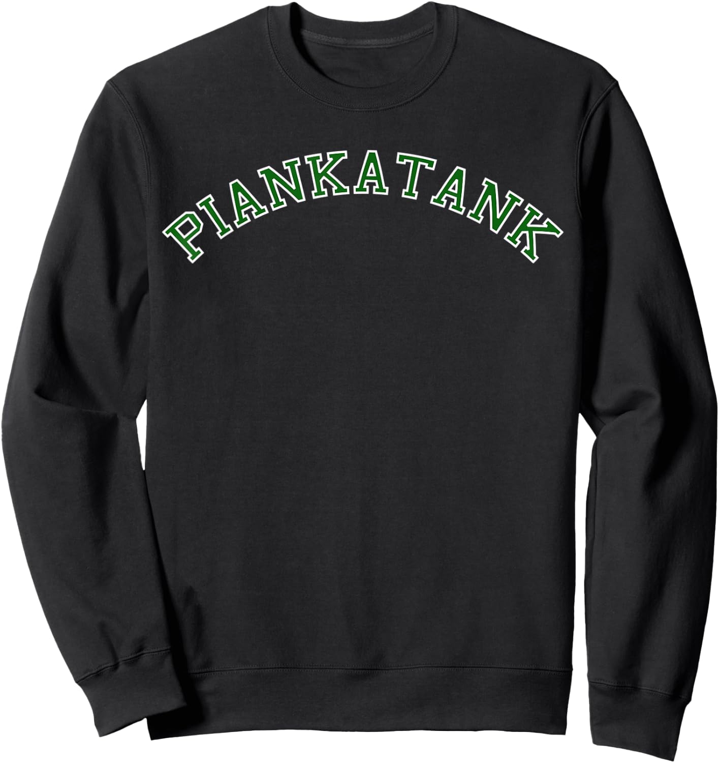 Piankatank River College Lettering Sweatshirt - Sweatshirt | Black
