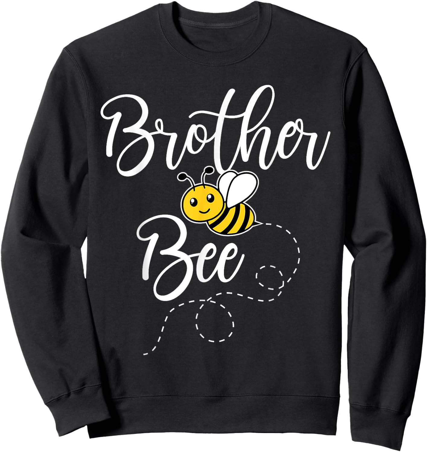 Brother Of The Bee Day Girl Hive Family Matching Birthday Sweatshirt - Sweatshirt | Black