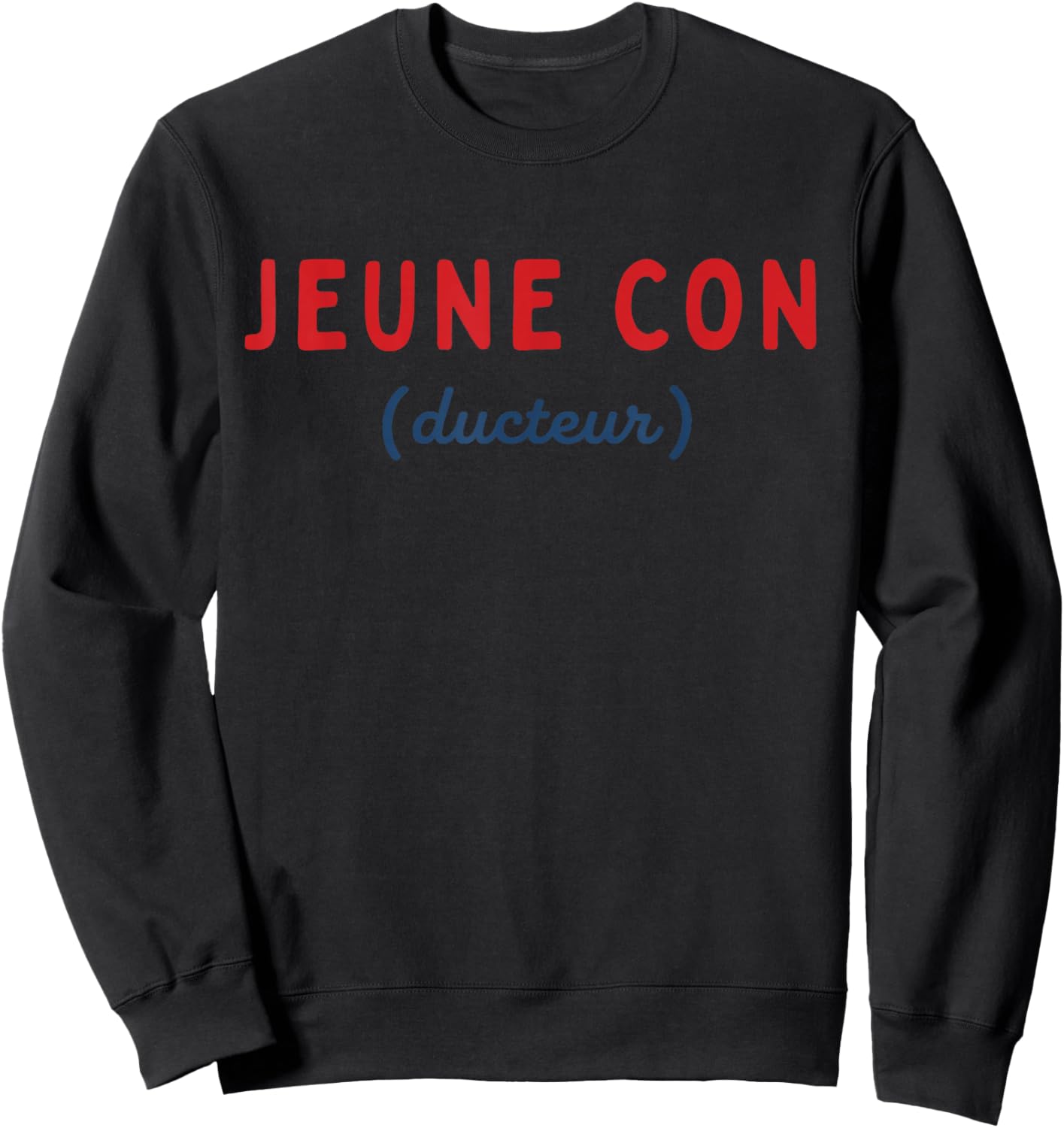 Jeune Con Ducteur Humour Jeune Conducteur Voiture Sweatshirt - Sweatshirt | Black