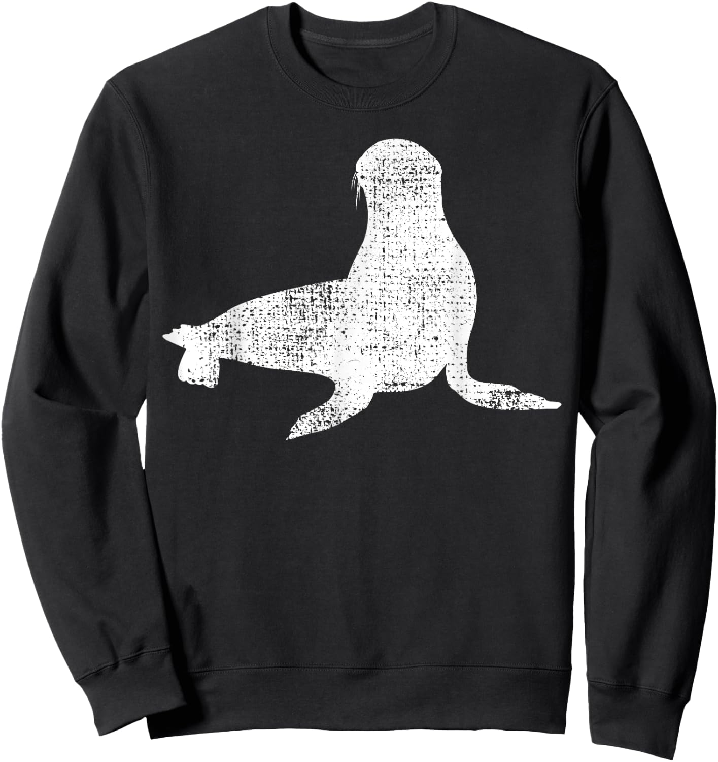 Sea Lion Marine Biology Sweatshirt - Sweatshirt | Black