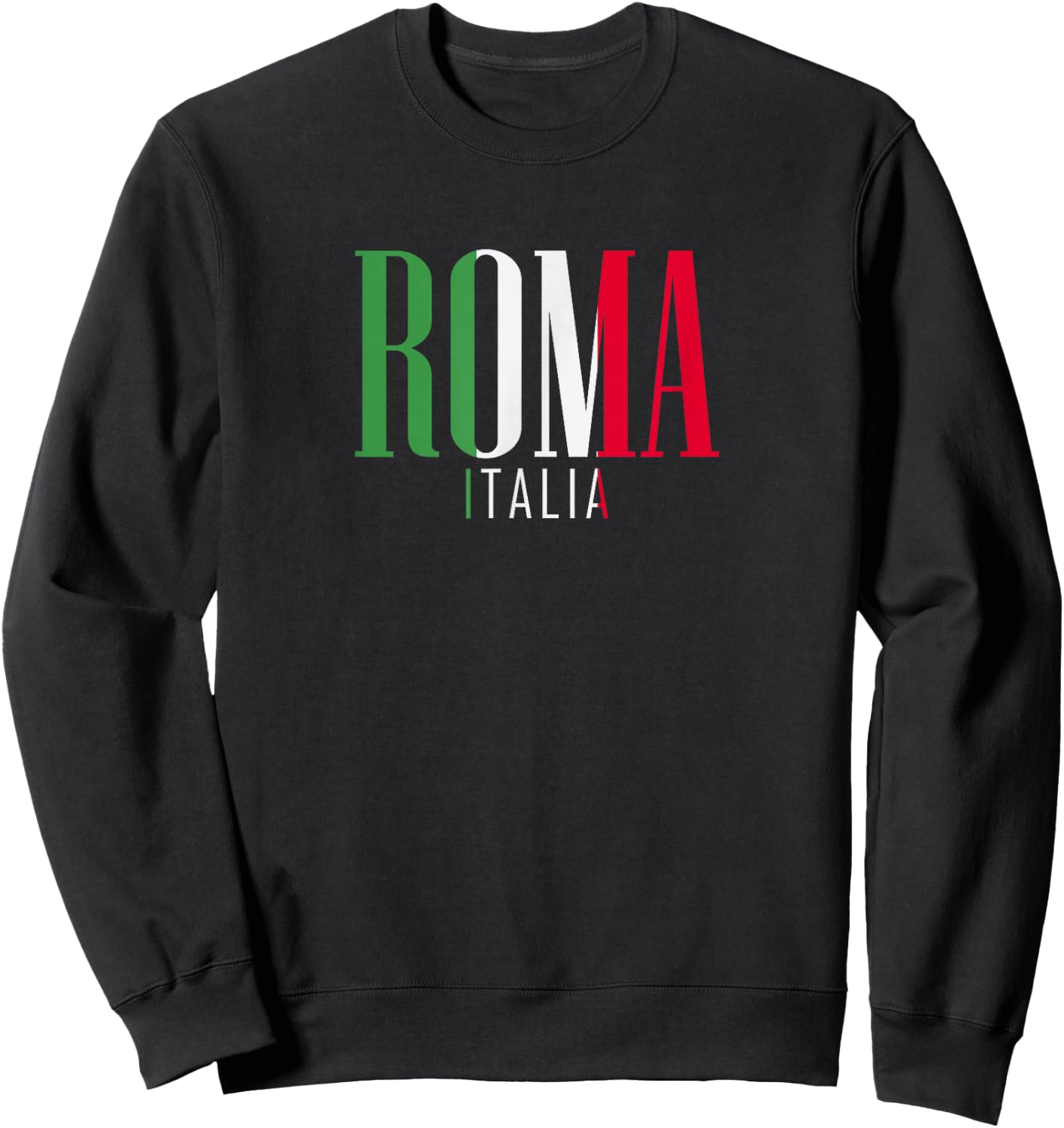 Roma Rome | Italie Europe Ville , Black, S Sweatshirt - Sweatshirt | Black