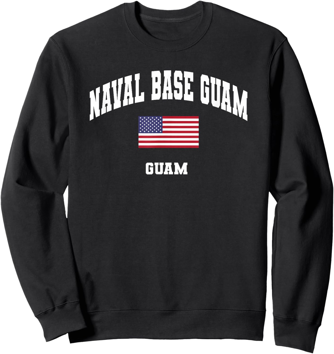 Naval Base Guam Sweatshirt - Sweatshirt | Black