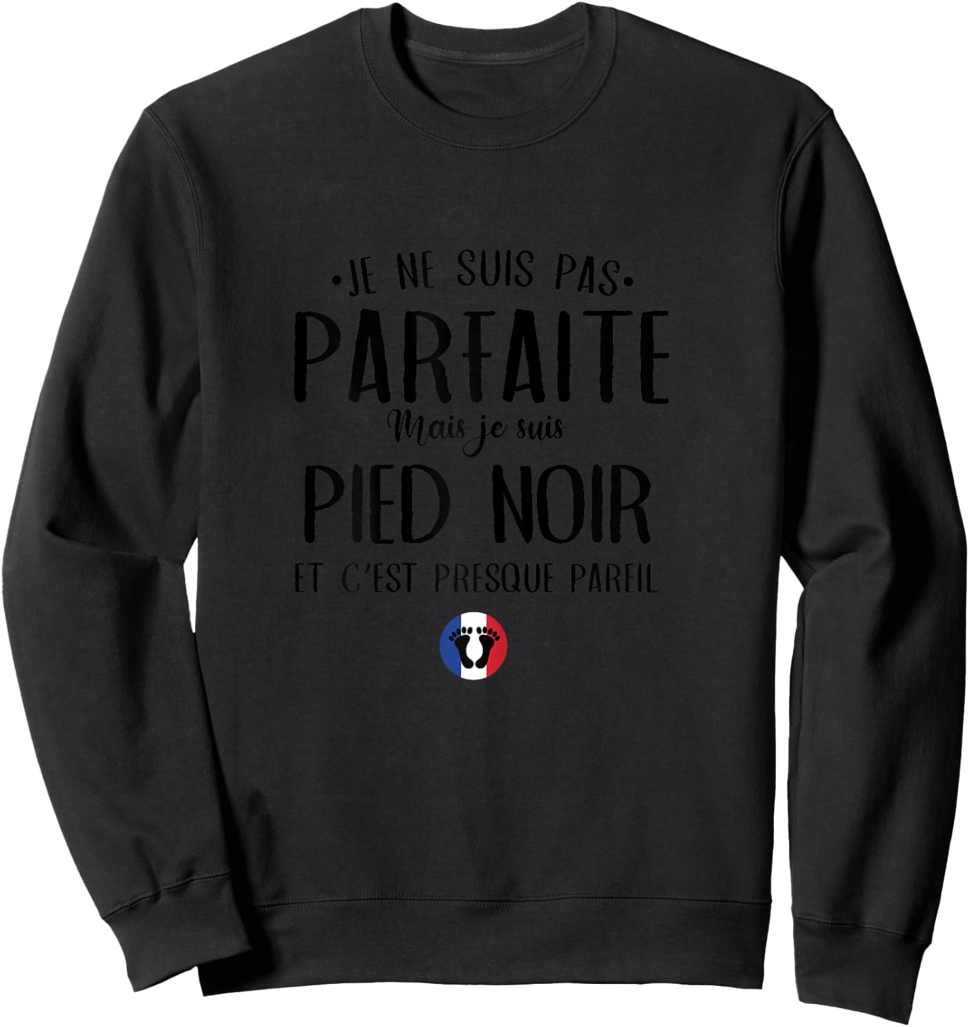 Gift Original Grandpa Granny Black Feet Sweatshirt - Sweatshirt | Black