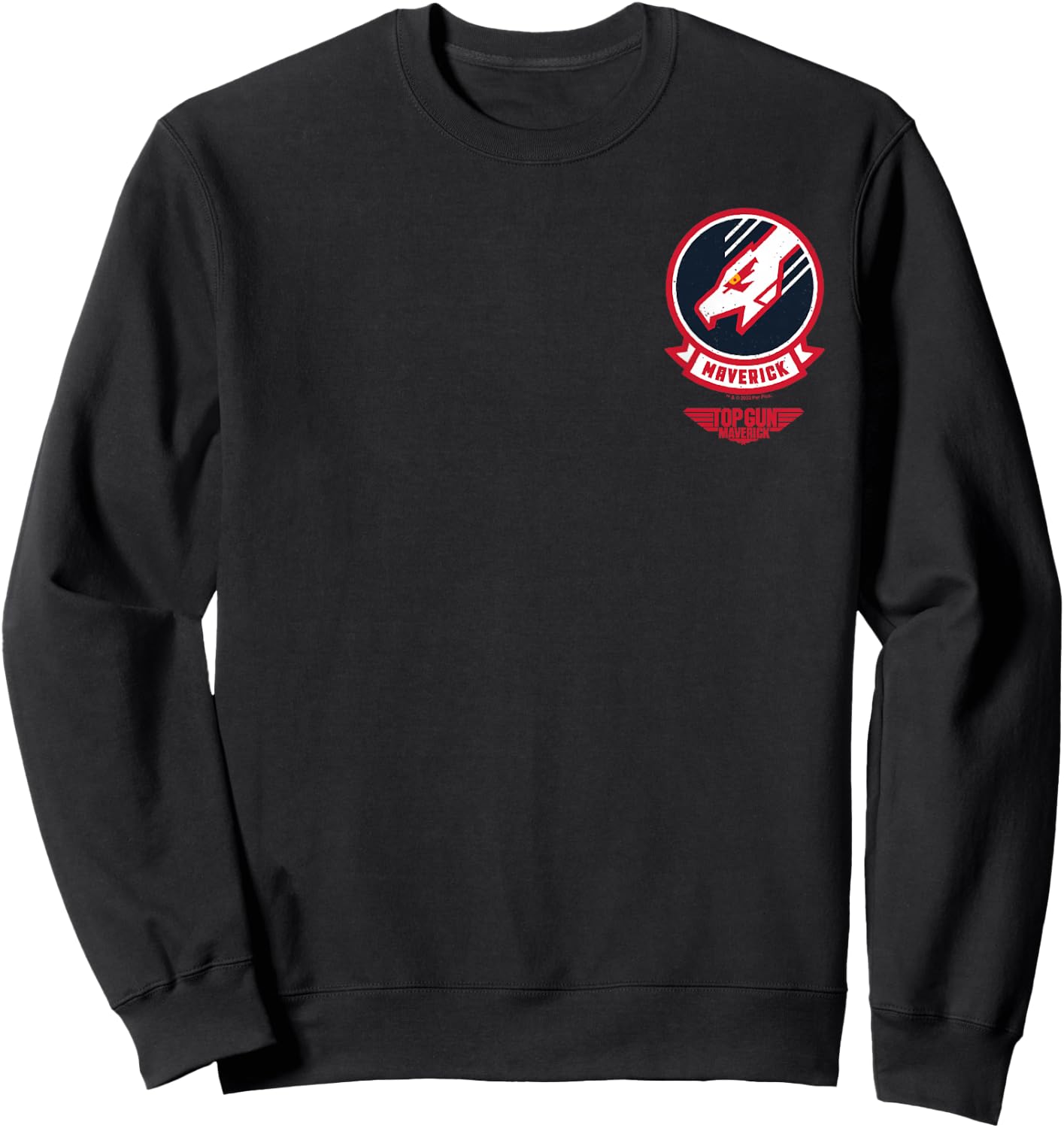 Top Gun: Maverick Squadron Pocket Patch , black Sweatshirt - Sweatshirt | Black