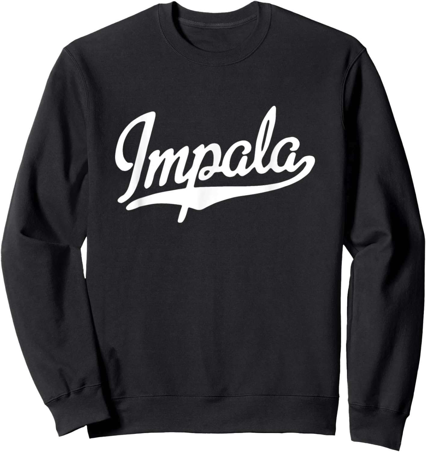 Impala Animal Baseball Sweatshirt - Sweatshirt | Black