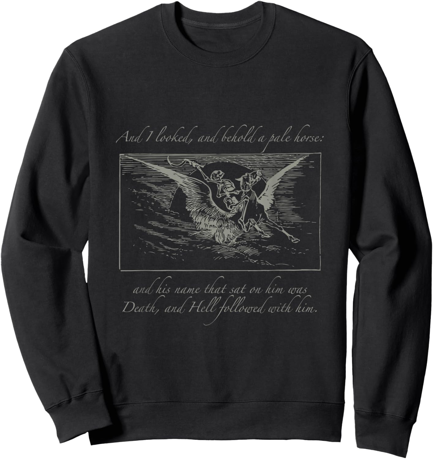 Apocalypse 4 Horsemen Revelation Sweatshirt - Sweatshirt | Black