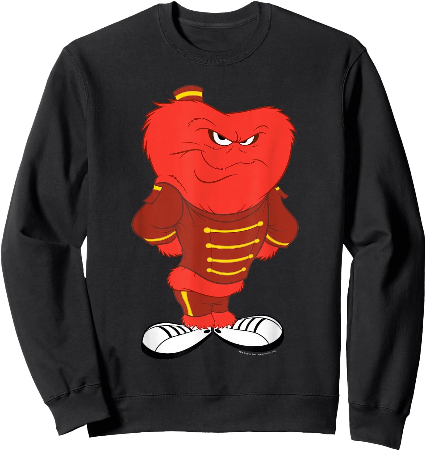 Popfunk Kids Blue Cotton/Polyester Classic Fit Looney Tunes Gossamer Pose Sweatshirt - Sweatshirt | Black