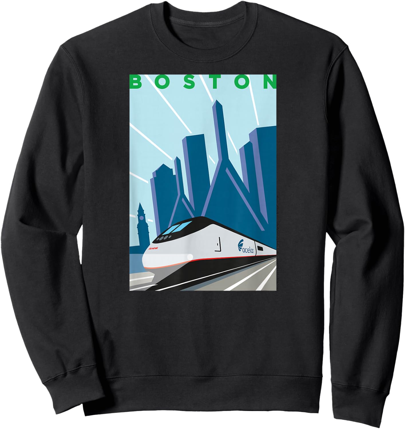 Acela (Boston) Sweatshirt - Sweatshirt | Black
