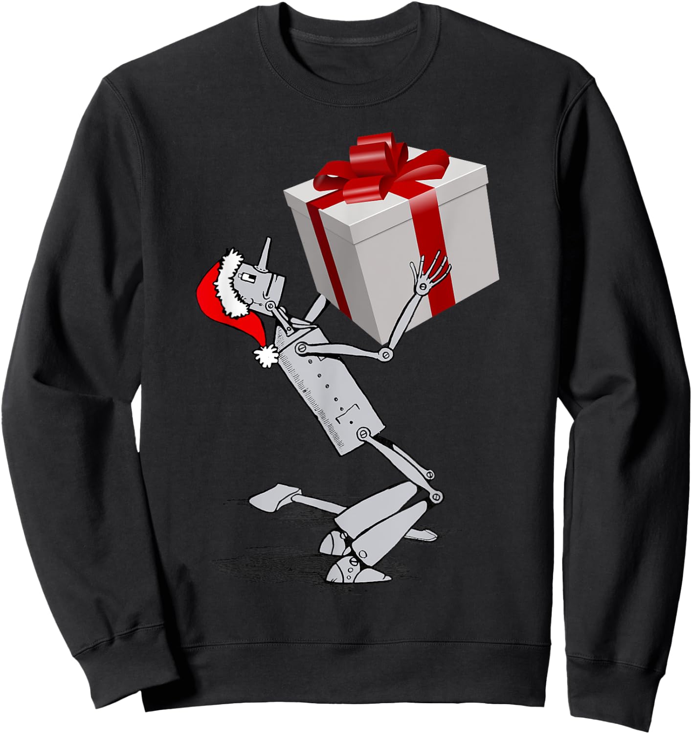 Wizard of Oz Tin Man of OZ Christmas Vintage Shirt Sweatshirt - Sweatshirt | Black