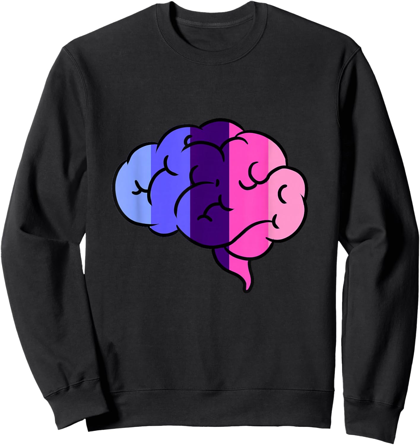 Omnisexual Brain Omnisexual Pride Sweatshirt - Sweatshirt | Black