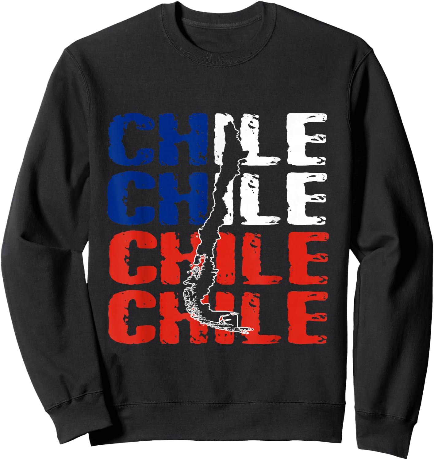 Chile Flag , Chile , Chile für Frauen Kinder Sweatshirt - Sweatshirt | Black