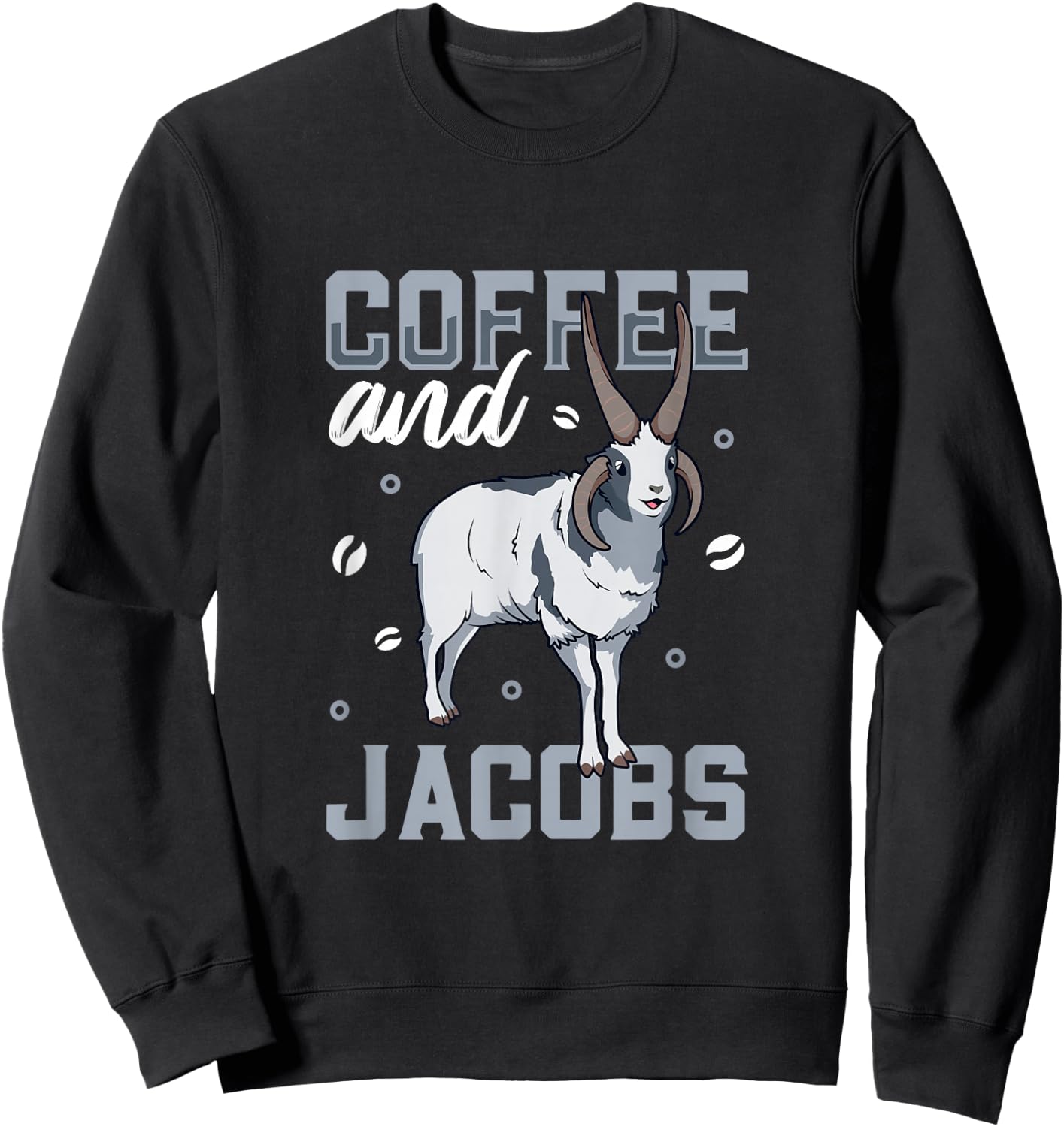 Coffee and sheep - Jacob Sweatshirt - Sweatshirt | Black