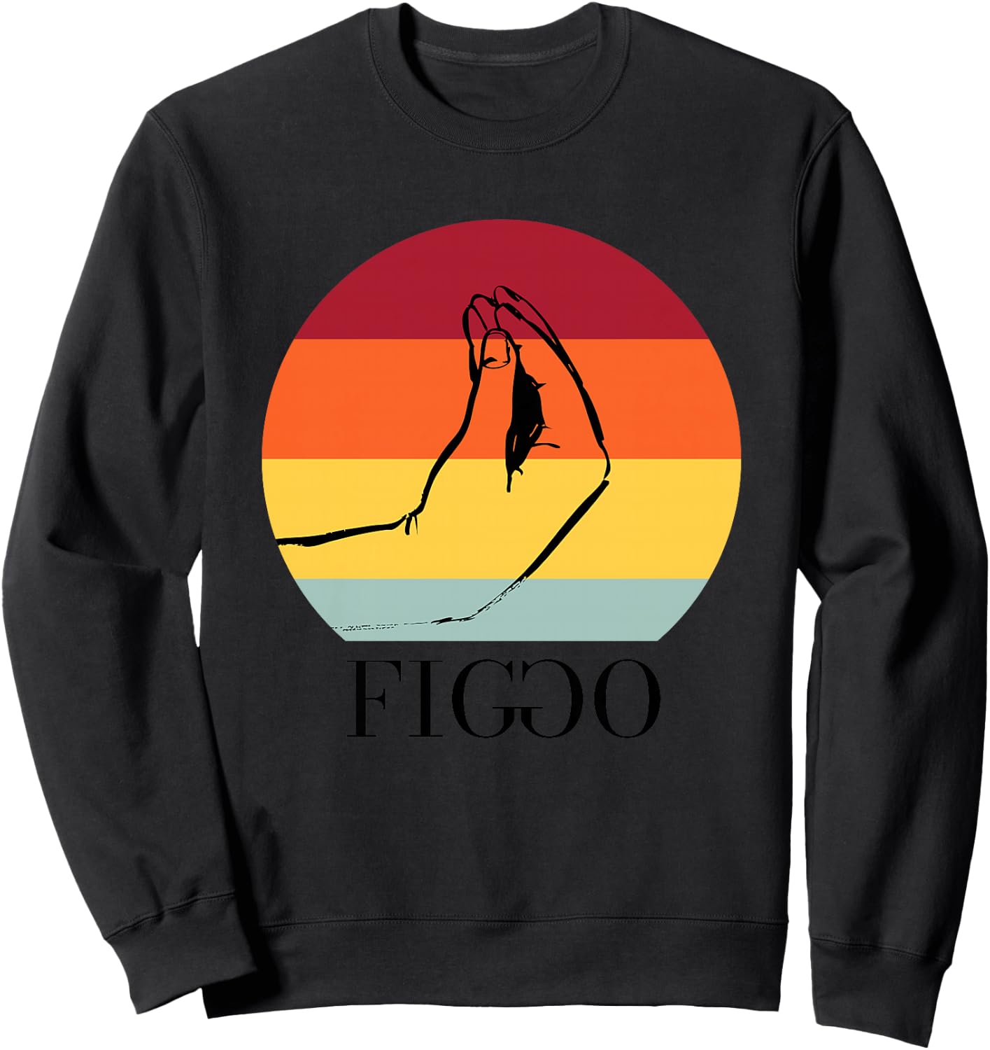 FIGGO Premium Sweatshirt - Sweatshirt | Black