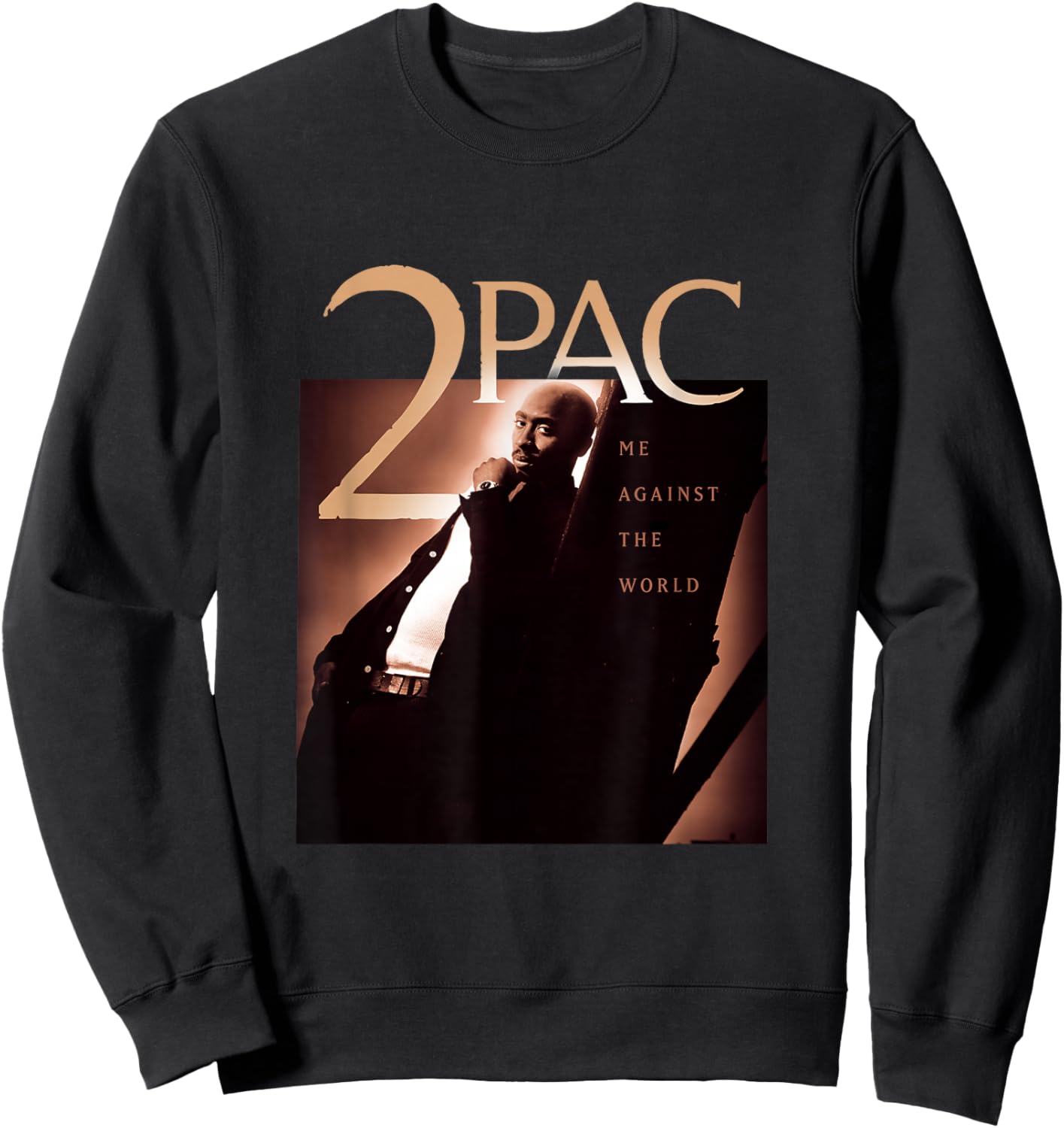 Tupac I Against The Rest of the World , black Sweatshirt - Sweatshirt | Black