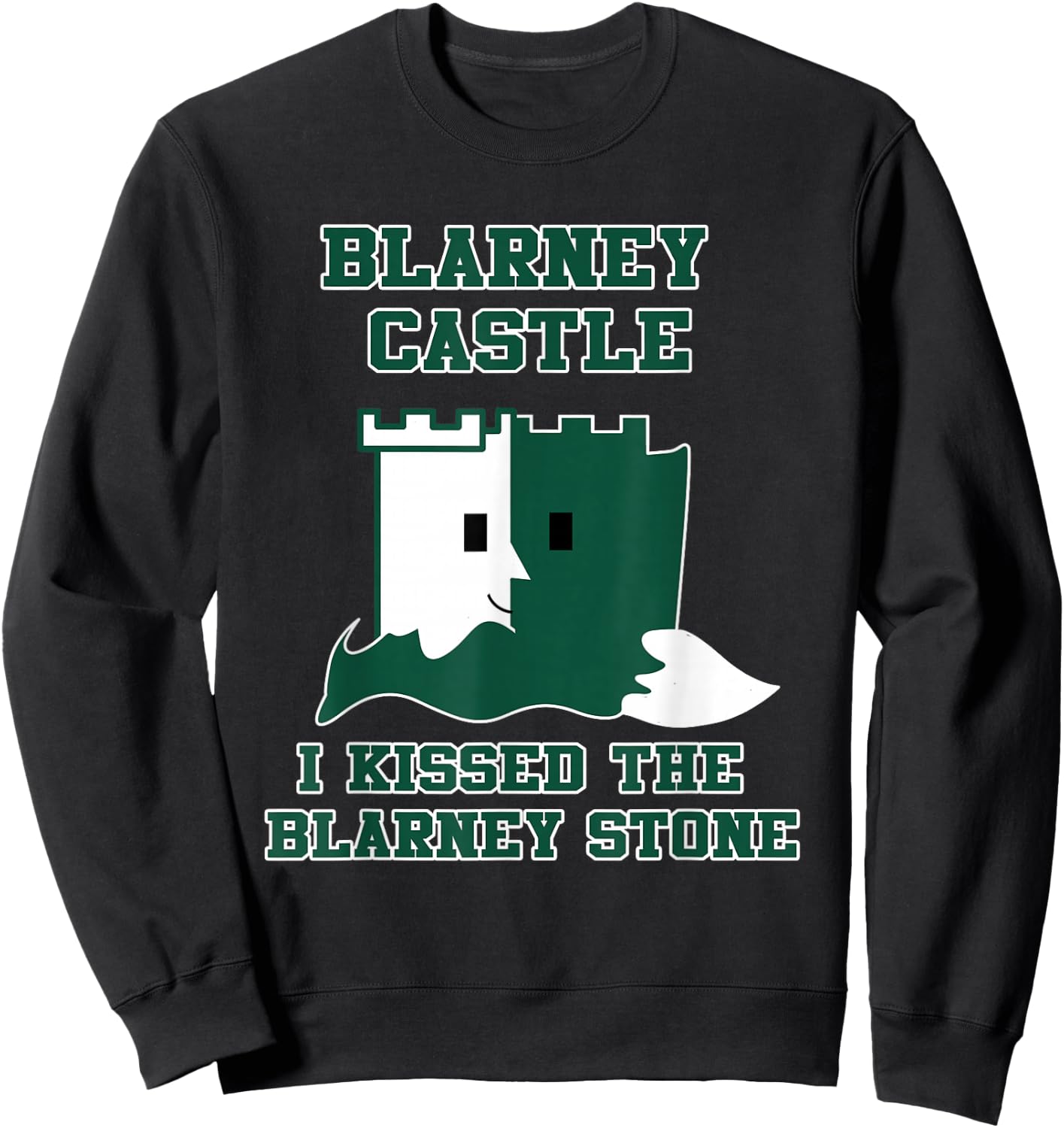 Blarney Castle Ireland Men Women Kids Sweatshirt - Sweatshirt | Black