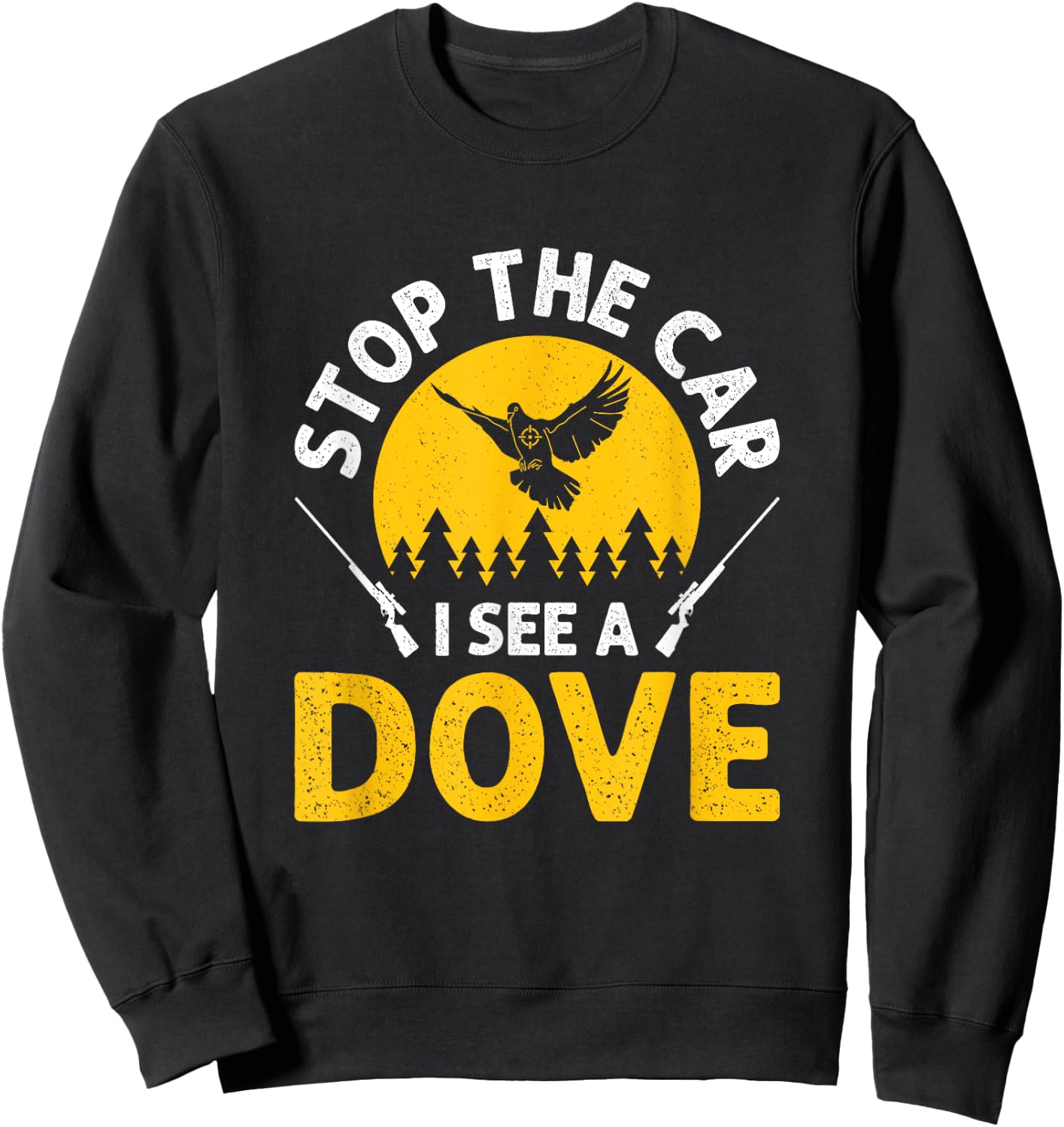 Dove Hunt Hunter Dove Hunting Sweatshirt - Sweatshirt | Black