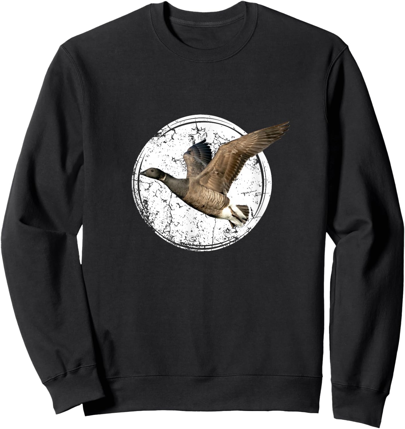 Brant Goose Hunting Goose Hunting Sweatshirt - Sweatshirt | Black