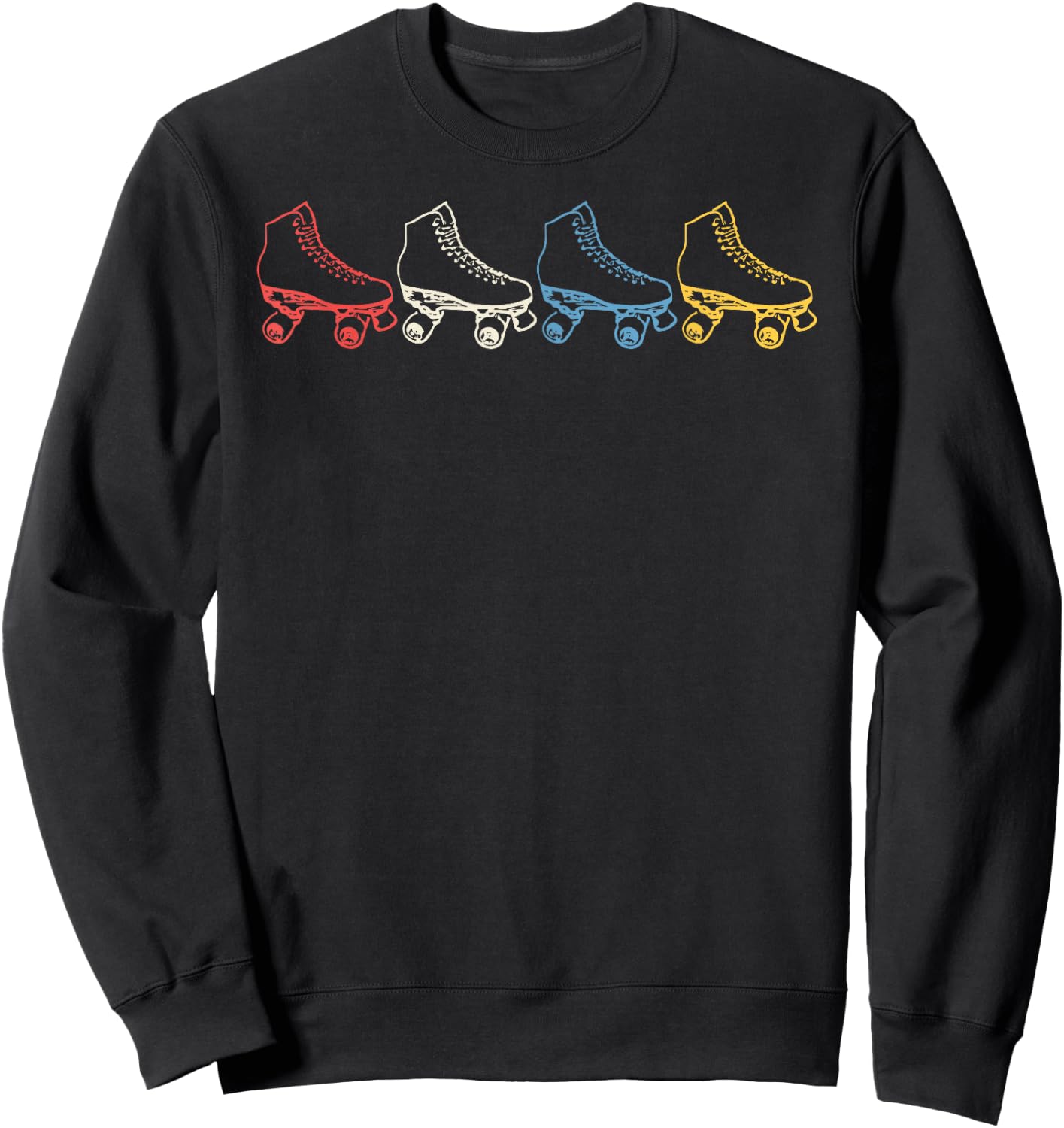 Roller Skating Roller Skate Gift Roller Skater Sweatshirt - Sweatshirt | Black