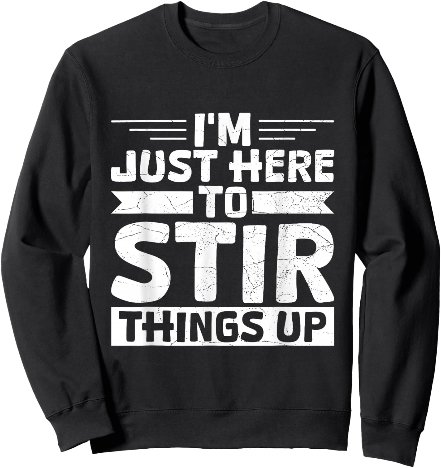 Certified Pot Stirrer Quote for a Pot stirrer Sweatshirt - Sweatshirt | Black