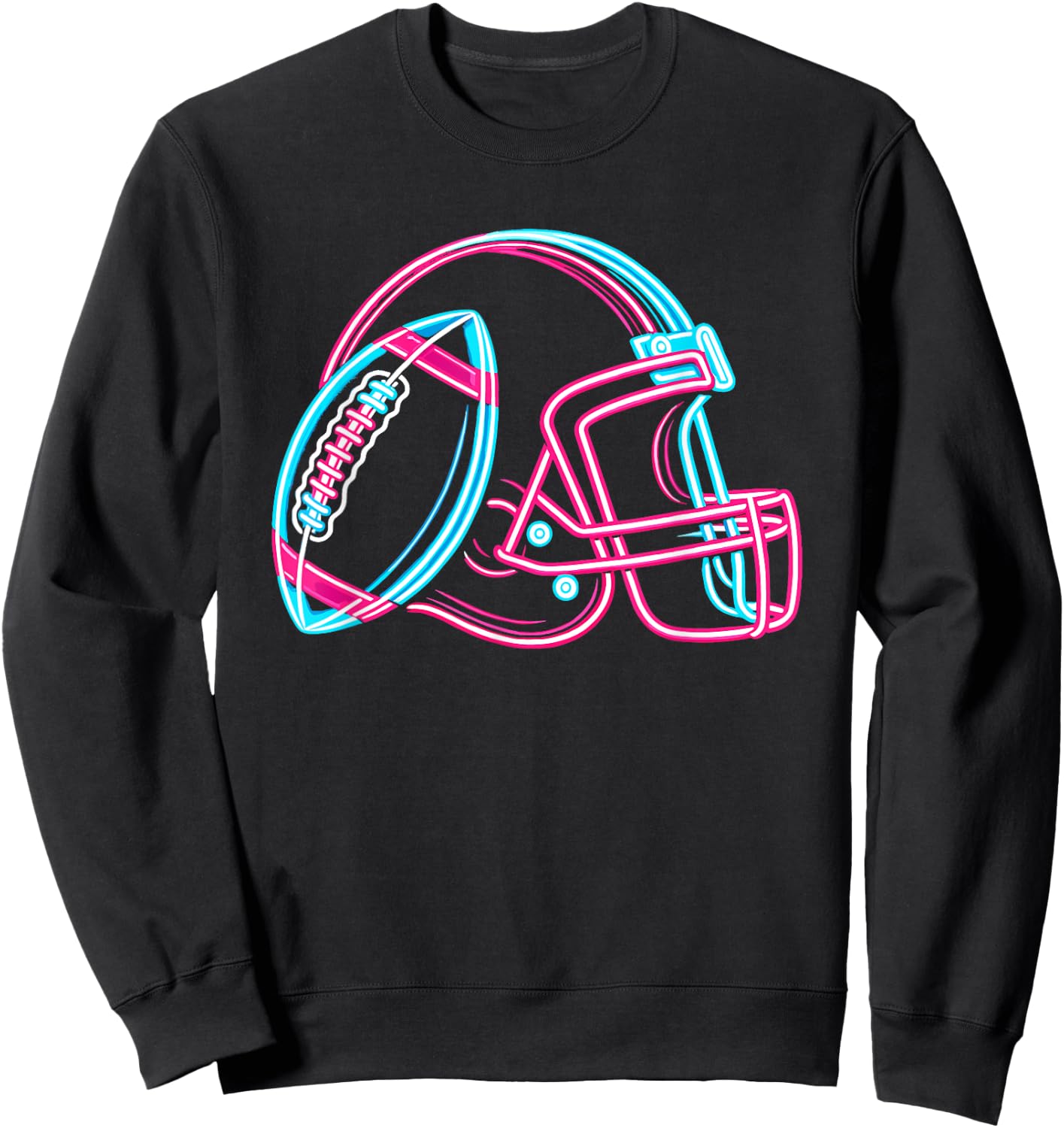 American Football Player , black Sweatshirt - Sweatshirt | Black