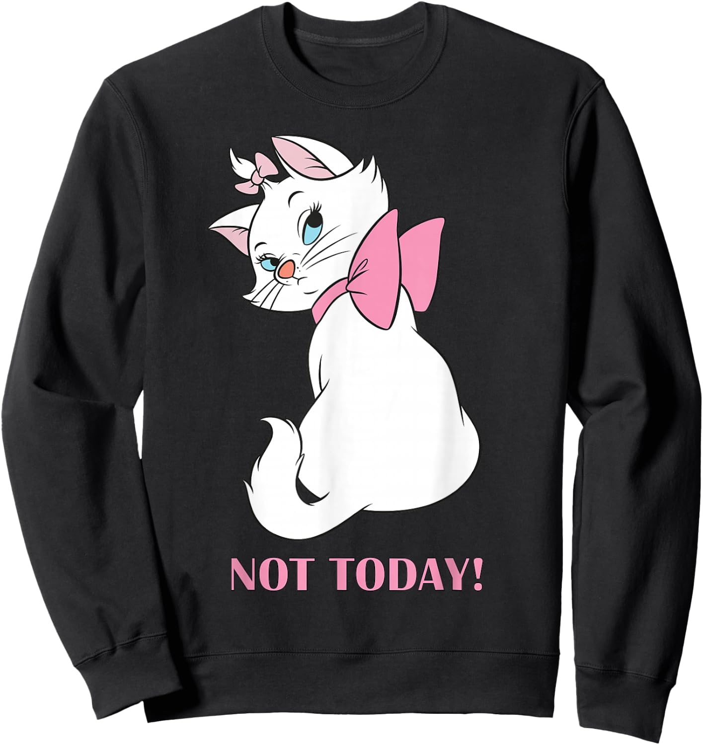 Disney Aristocats Not Today Sweatshirt - Sweatshirt | Black