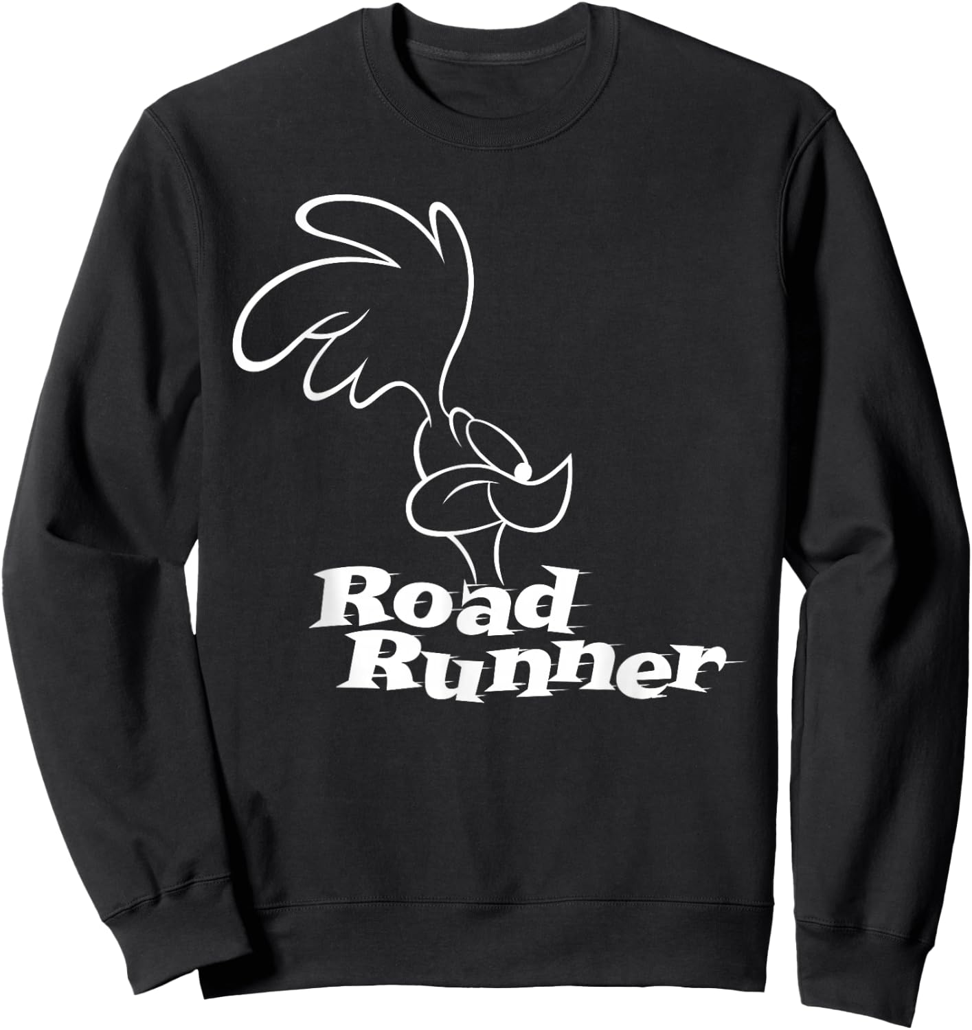 Road Runner Logo Profile Dark Sweatshirt - Sweatshirt | Black