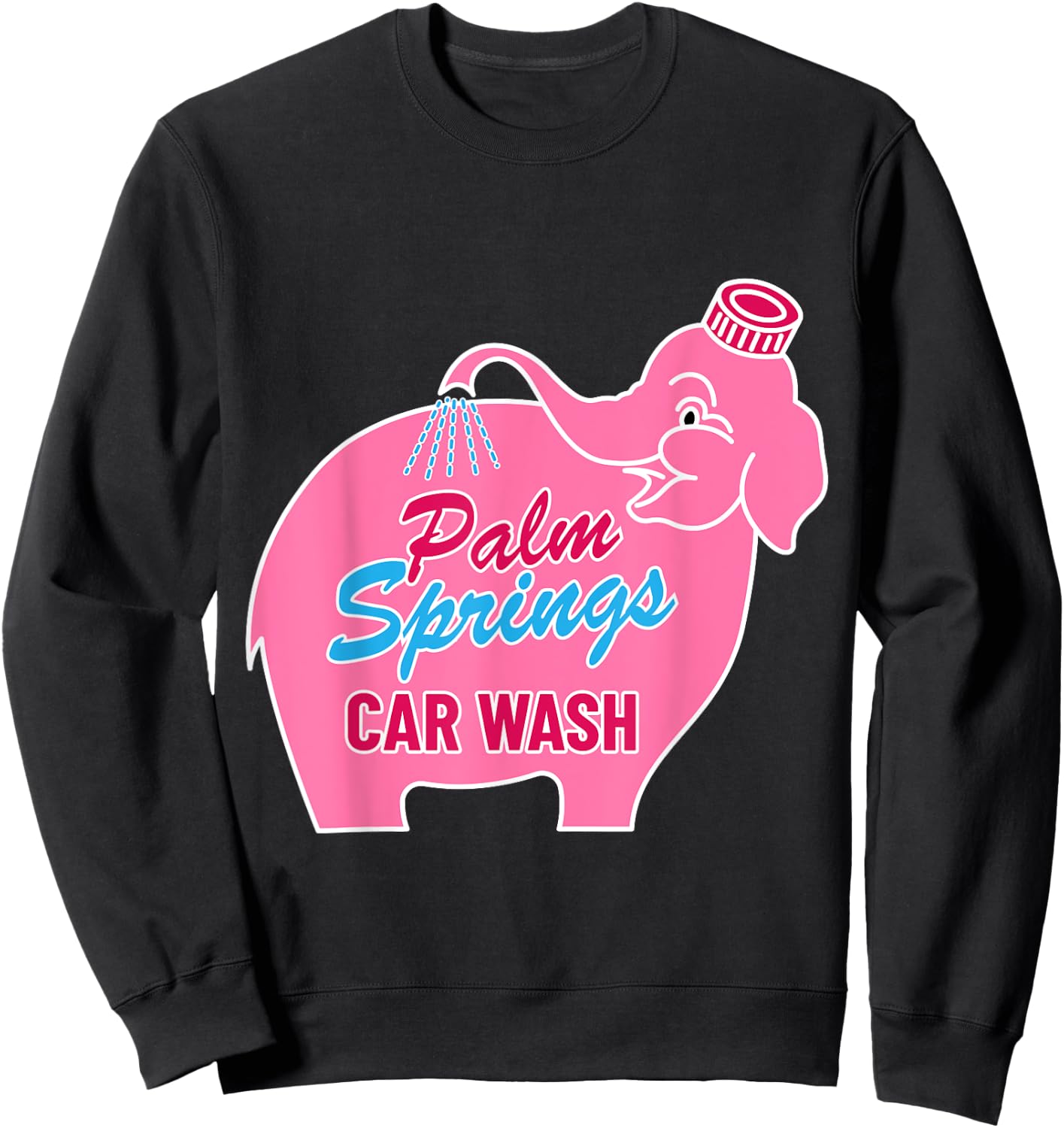 Honee Dews Palm Springs Iconic Ca Sweatshirt - Sweatshirt | Black