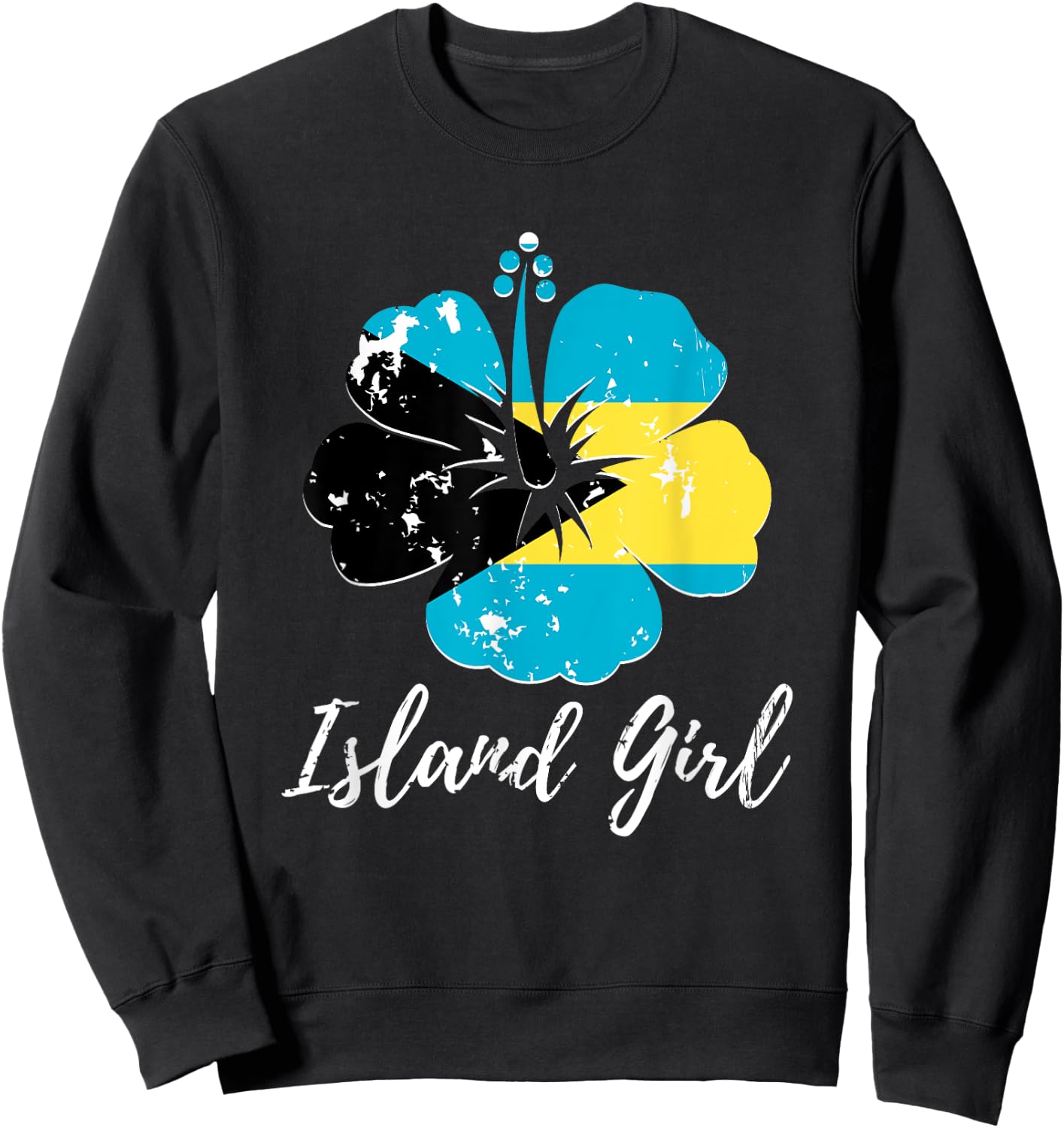 Bahamas Flag Sweatshirt - Sweatshirt | Black