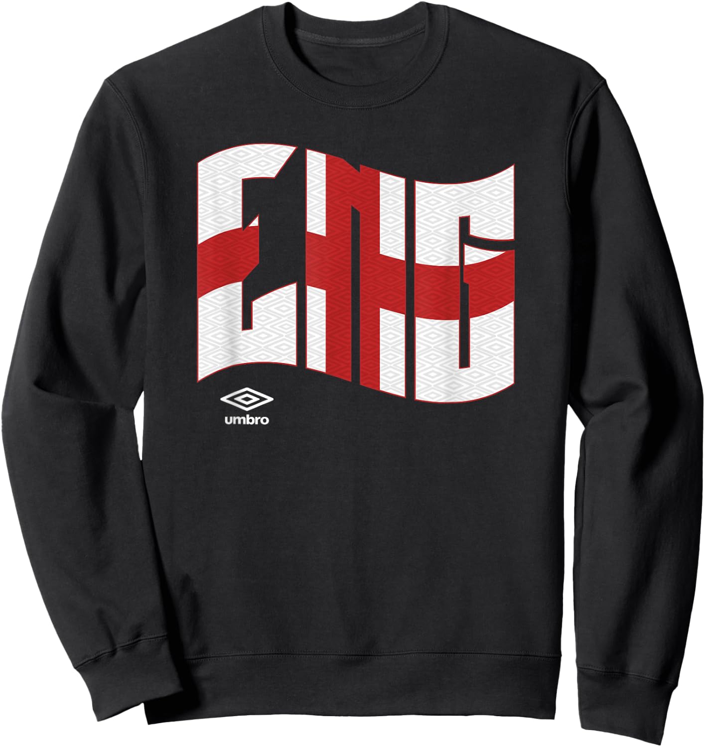 Umbro International Soccer Wavy England Logo Sweatshirt - Sweatshirt | Black