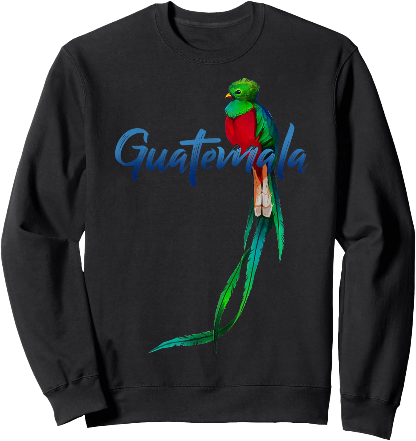 Guatemala Quetzal Sweatshirt - Sweatshirt | Black