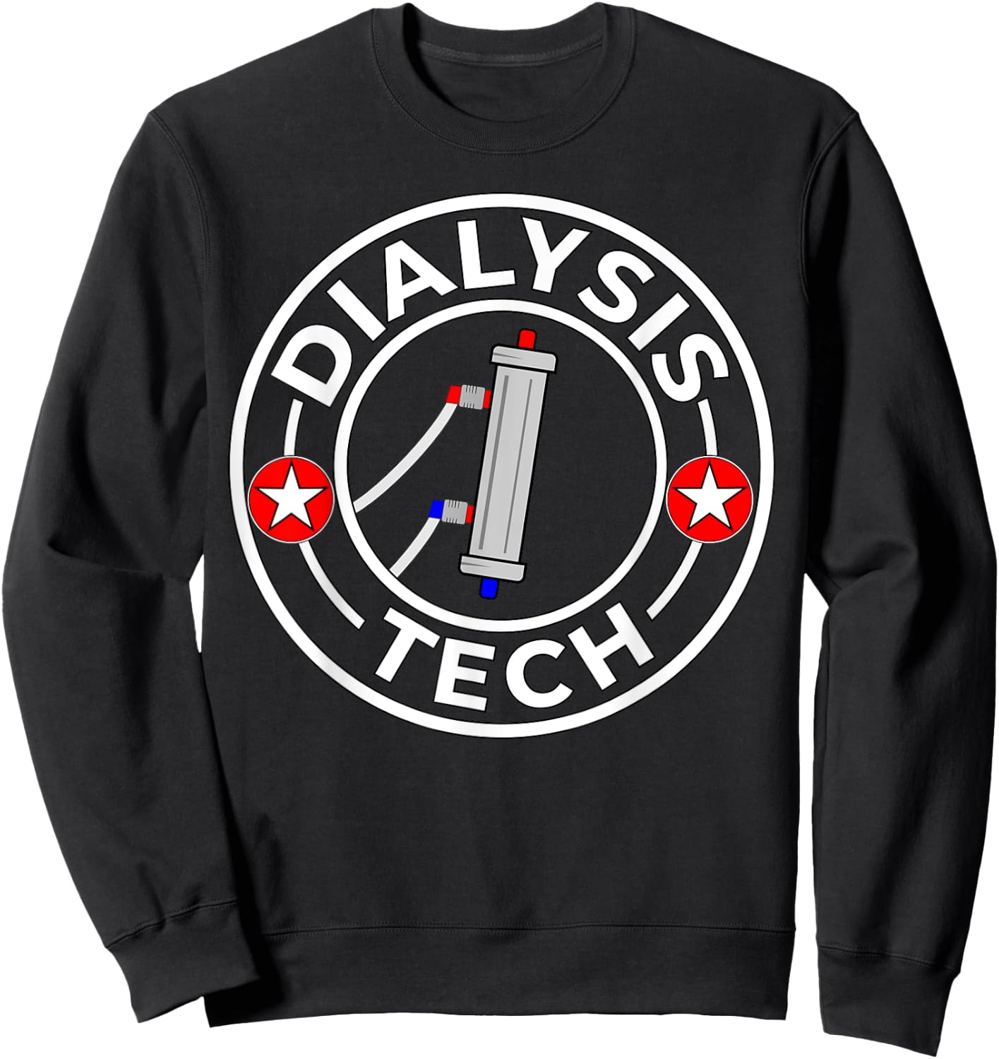 Dialysis Tech CCHT Gift Design Sweatshirt - Sweatshirt | Black