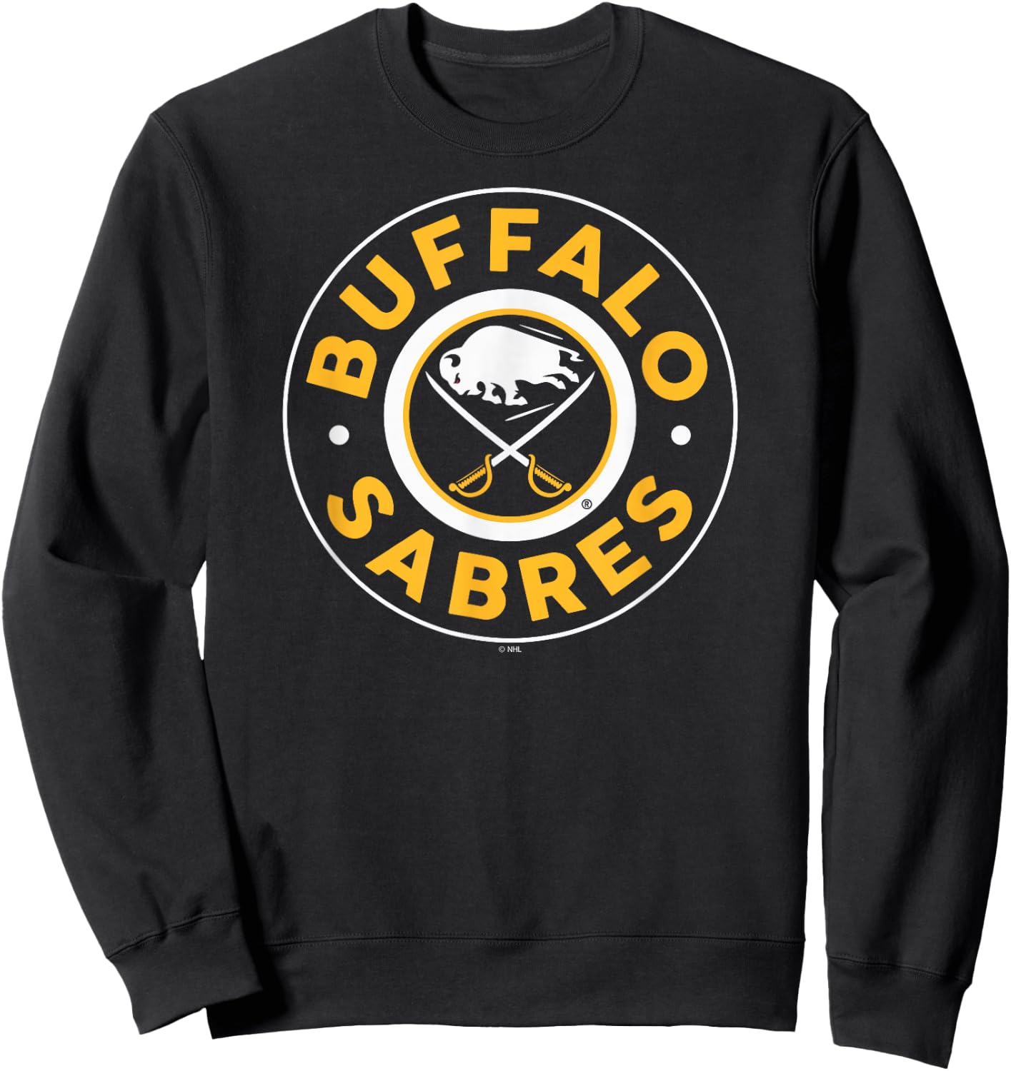 Buffalo Sabres Symbol Royal Officially Licensed Sweatshirt - Sweatshirt | Black