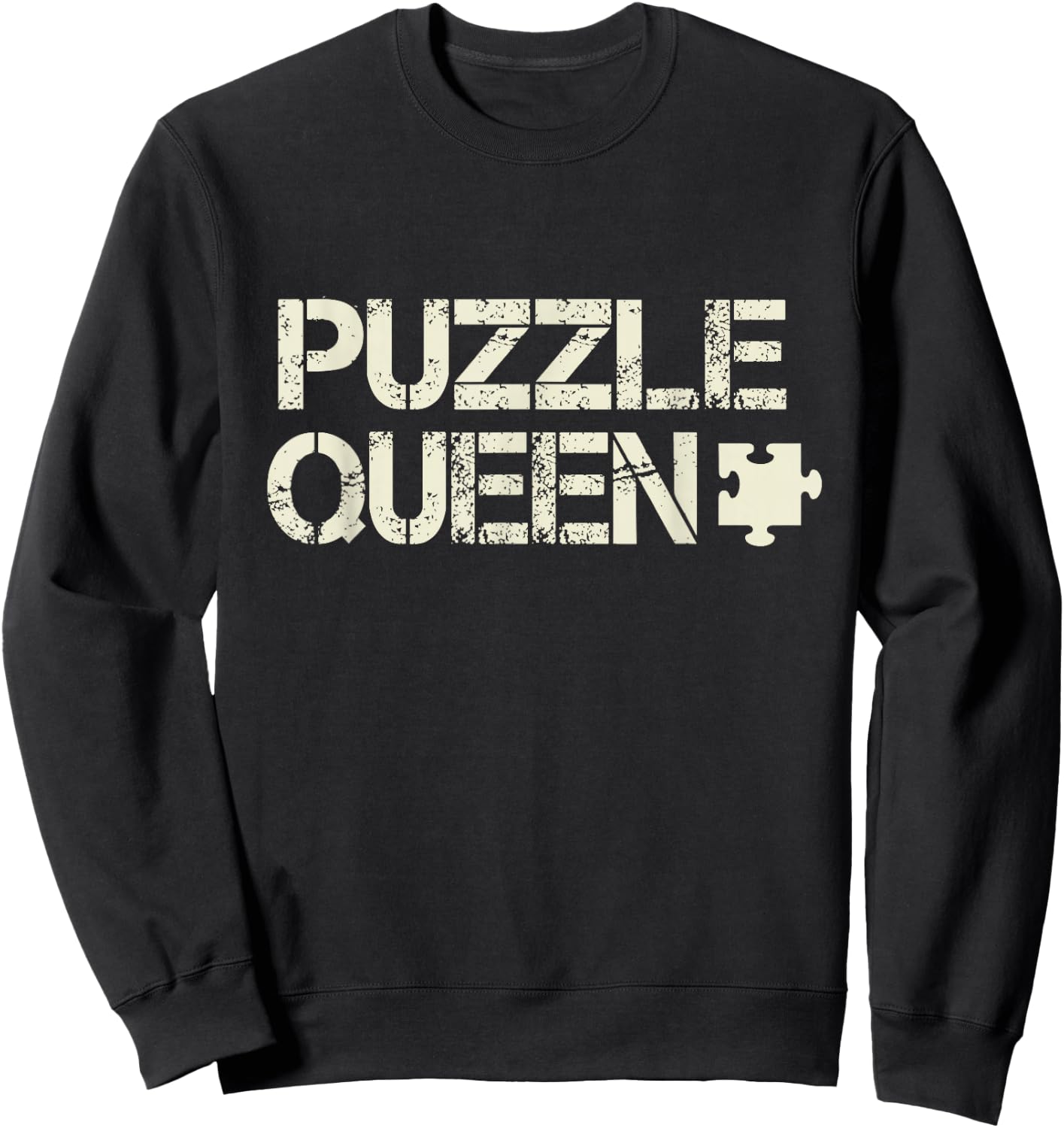 Proud Jigsaw Puzzle Queen Gifts Lover Puzzle Love Gift Sweatshirt - Sweatshirt | Black