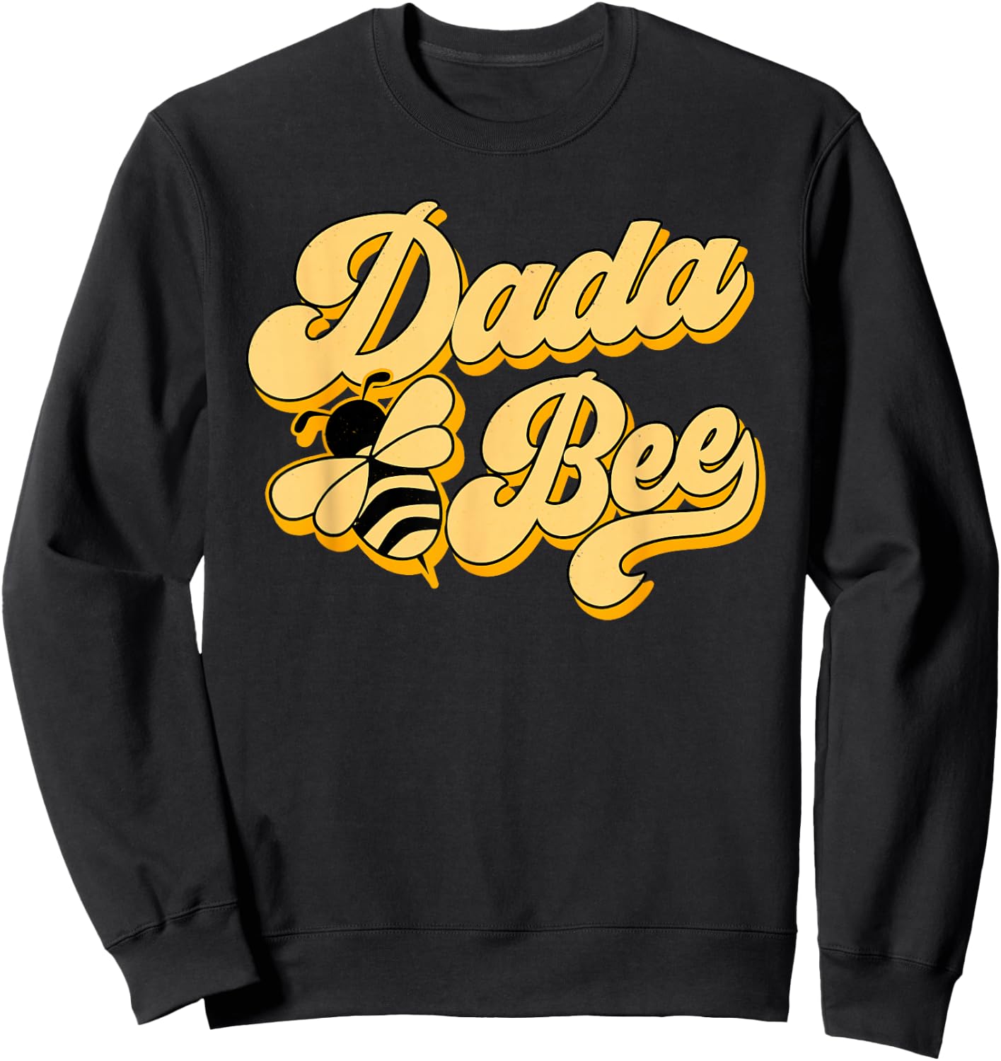 Dada Bee 1st Birthday Outfit For Beekeeper Daddy Papa Men Sweatshirt - Sweatshirt | Black