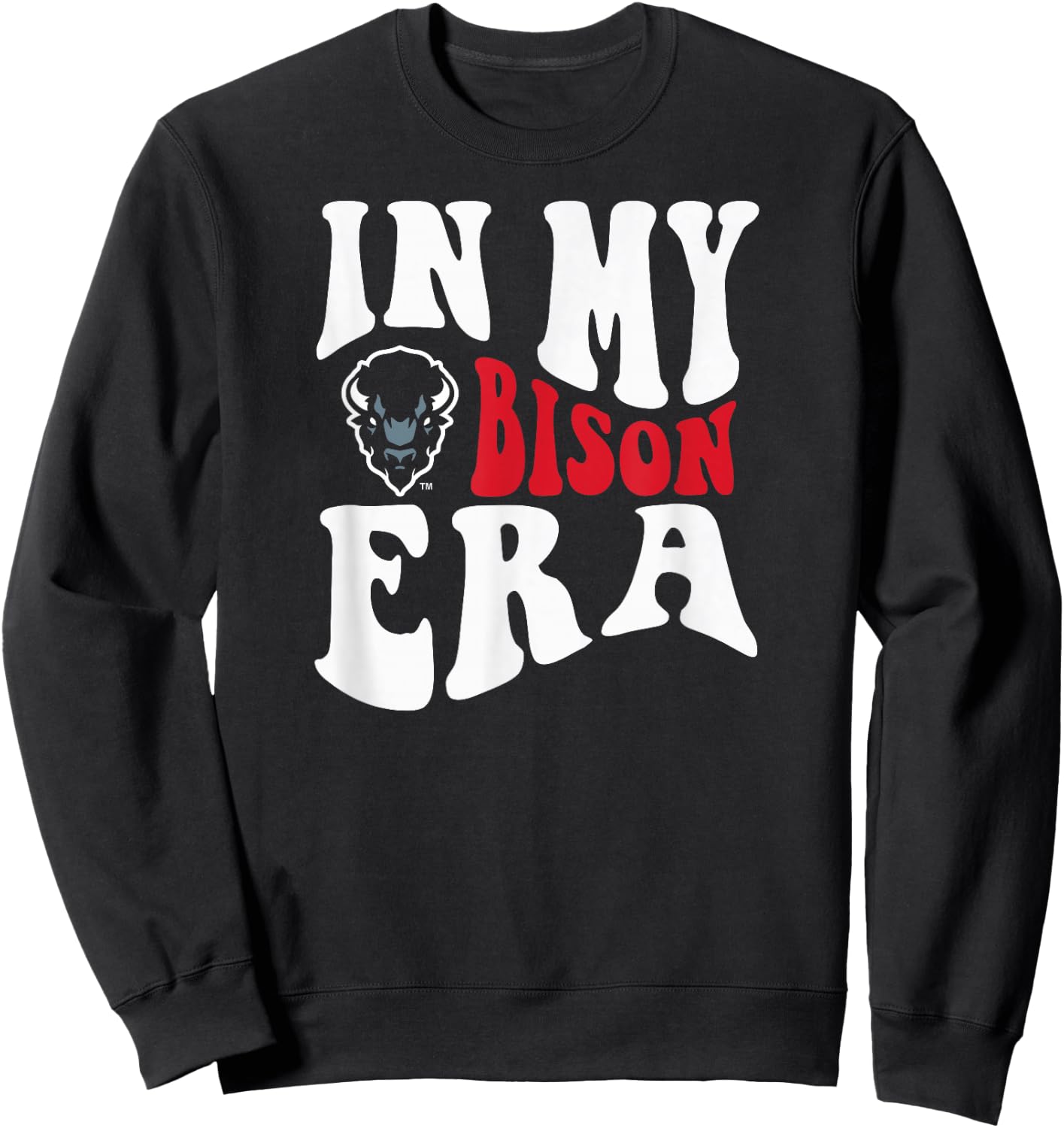 Howard University Bison Era Navy Officially Licensed Sweatshirt - Sweatshirt | Black