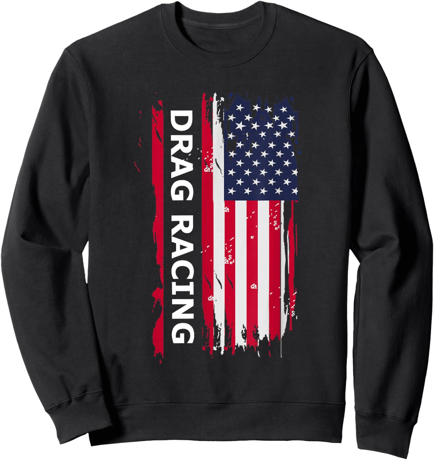 Drag Racing Sweatshirt - Sweatshirt | Black