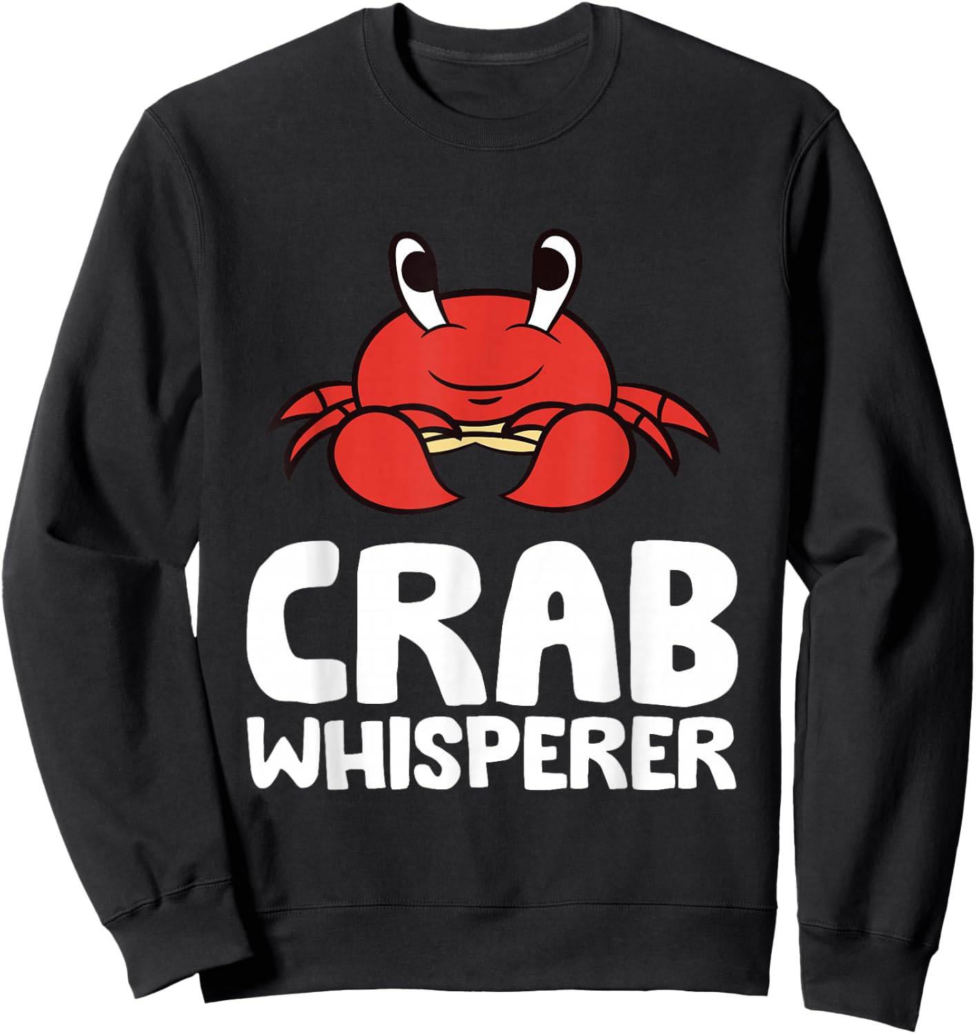 Crab Whisperer Sweatshirt - Sweatshirt | Black
