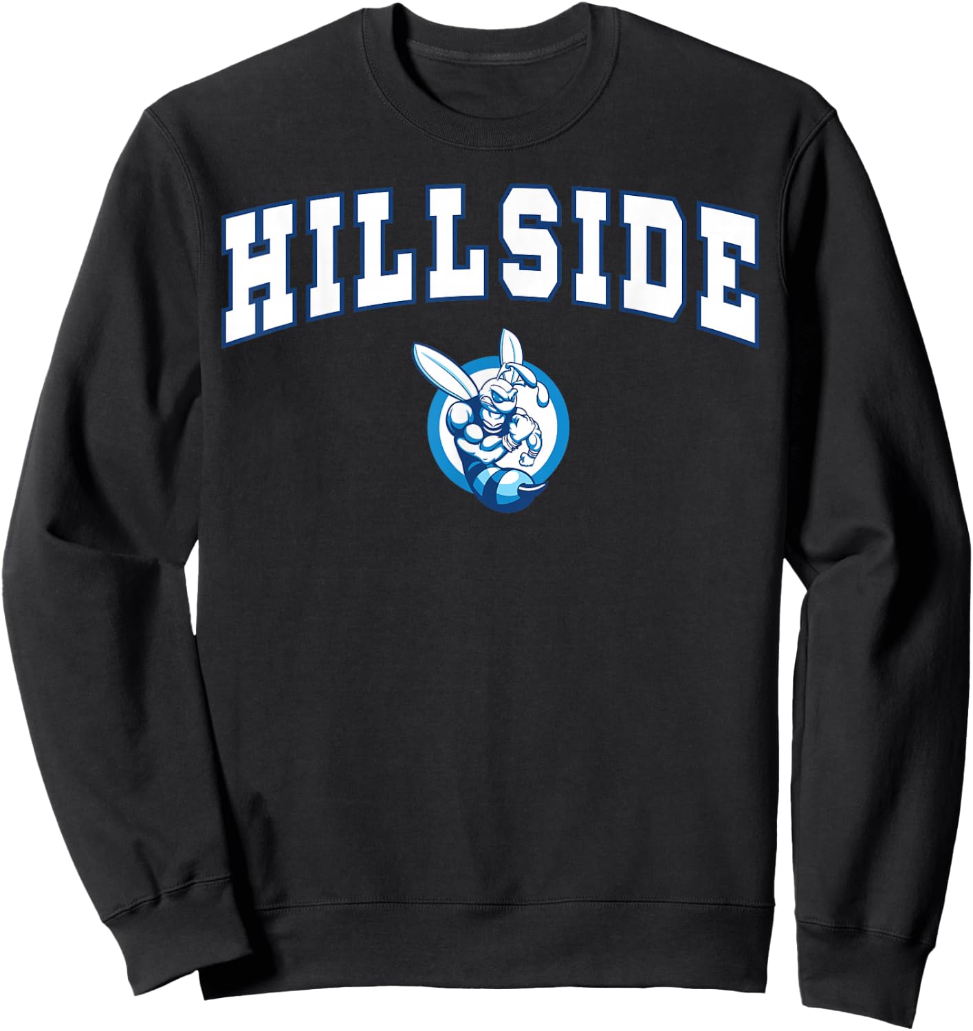 Hillside High School Fighting Hornets Sweatshirt - Sweatshirt | Black