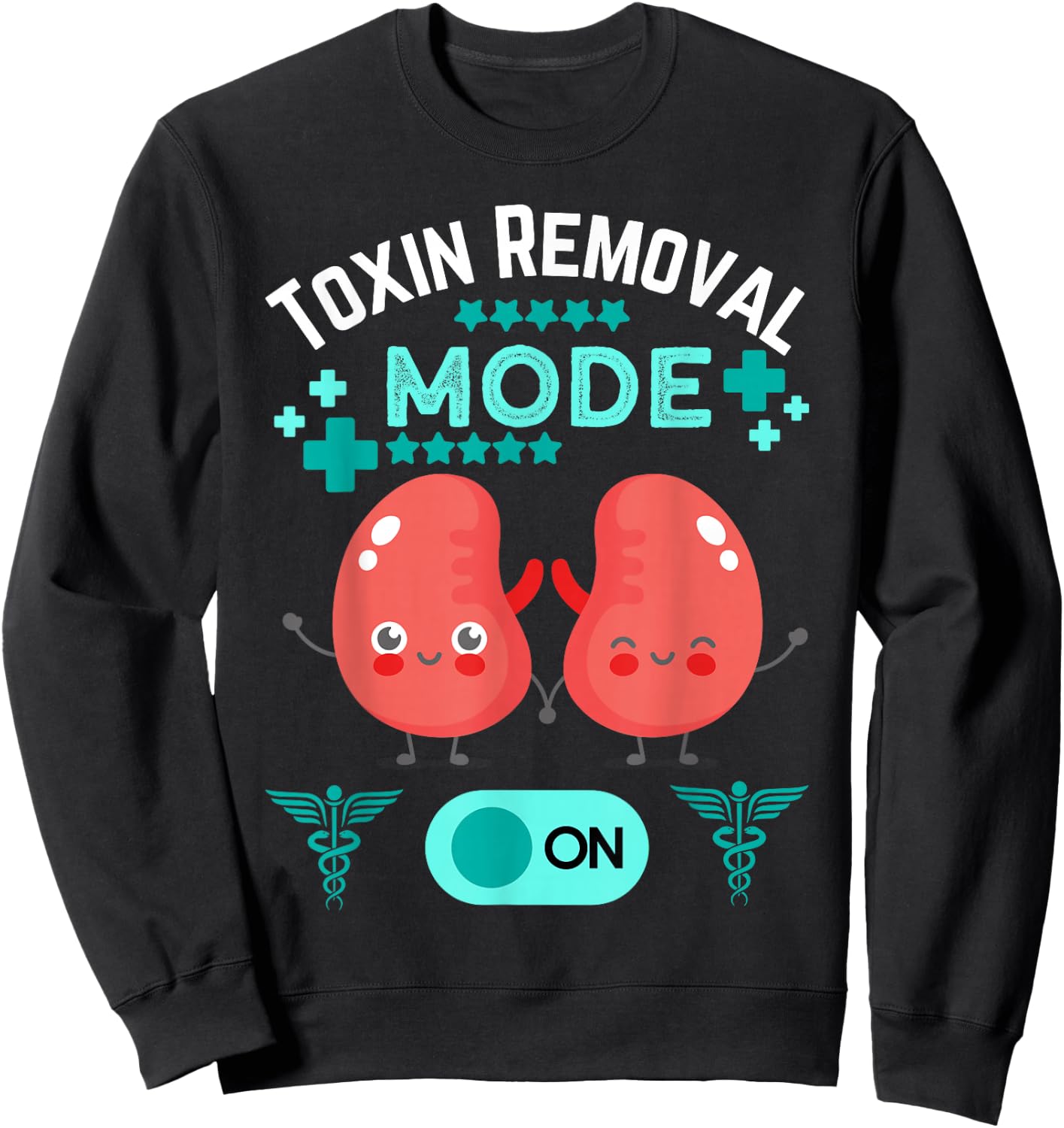 Dialysis Technician Nurse Kidney RN Dialysis Tech Sweatshirt - Sweatshirt | Black