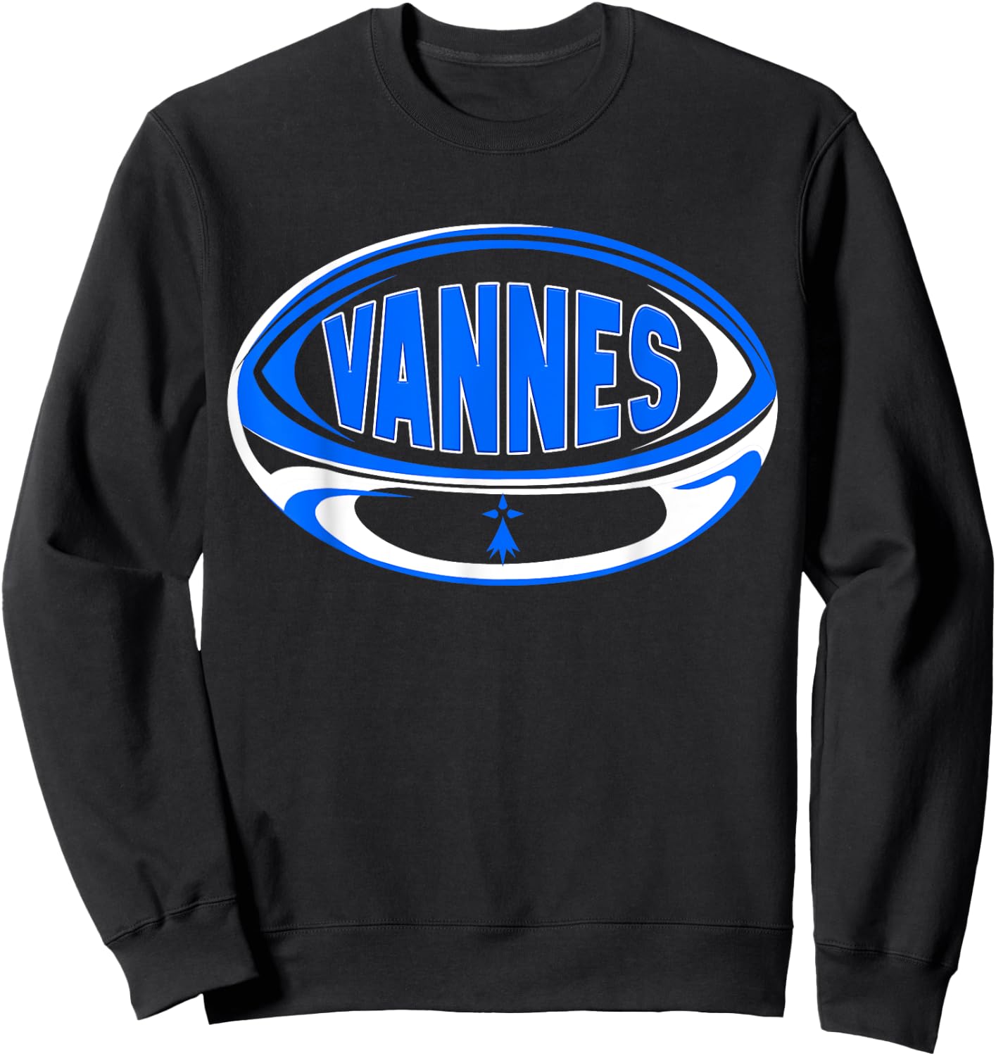 Rugby Valves Breizh Breizh Sport Supporter Man Woman , Black, S Sweatshirt - Sweatshirt | Black