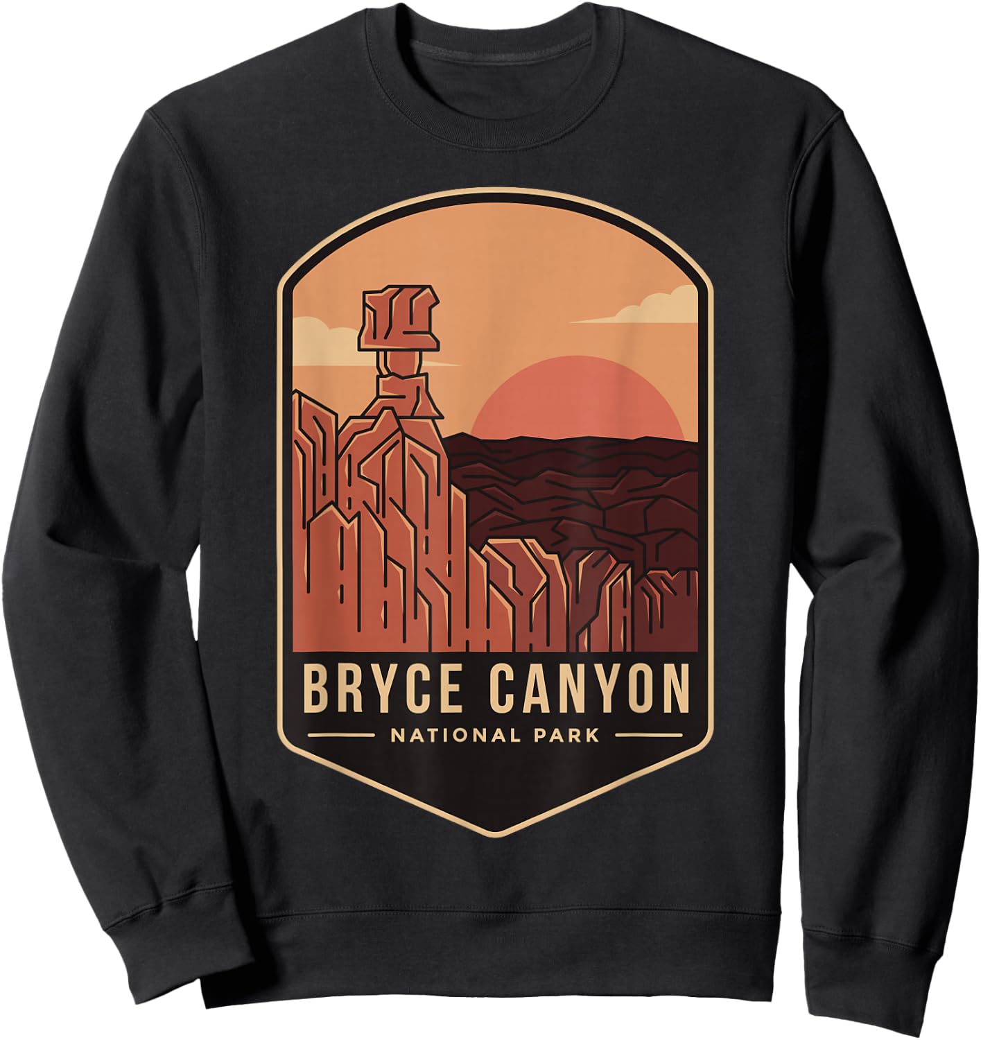 1928 Bryce Canyon National Park Utah Sweatshirt - Sweatshirt | Black