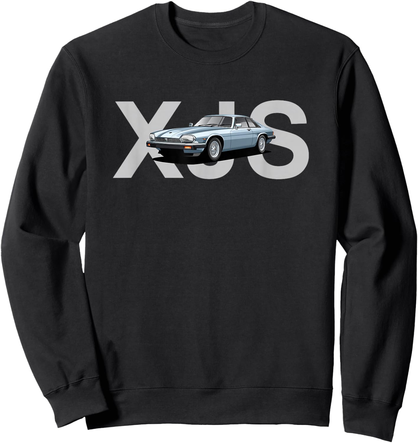 British Classic Sports Cars Famous Jaguars Sweatshirt - Sweatshirt | Black