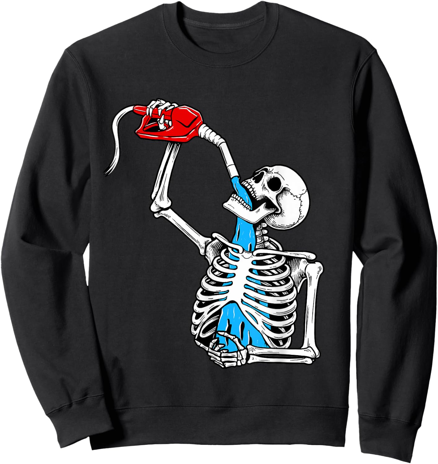 Car Skeleton - Car Guy Auto Mechanic Car Collector Sweatshirt - Sweatshirt | Black