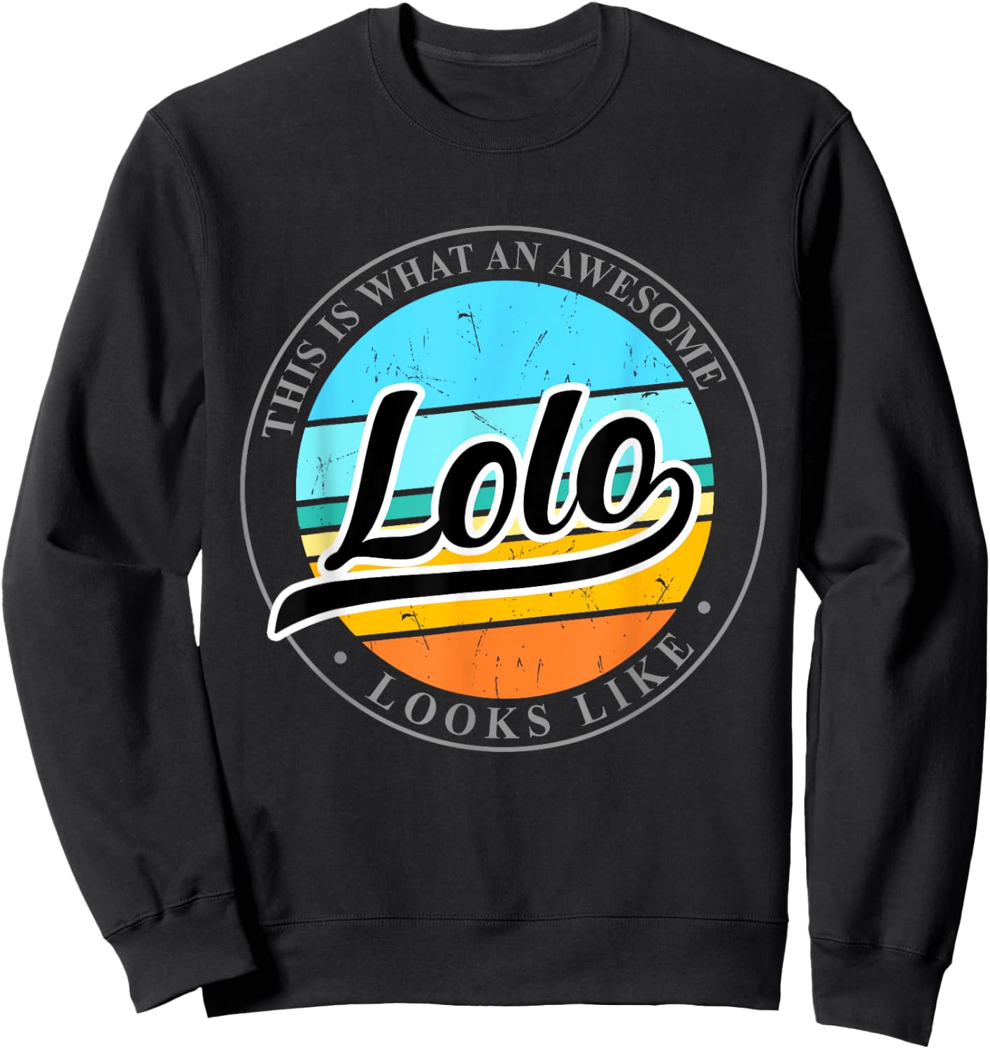Father's Day Birthday Gift Lolo Filipino Pinoy Grandpa Sweatshirt - Sweatshirt | Black